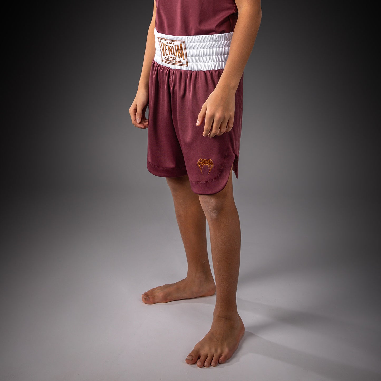 Venum Classic Pantaloncini da Boxe Per Bambini – Borgogna