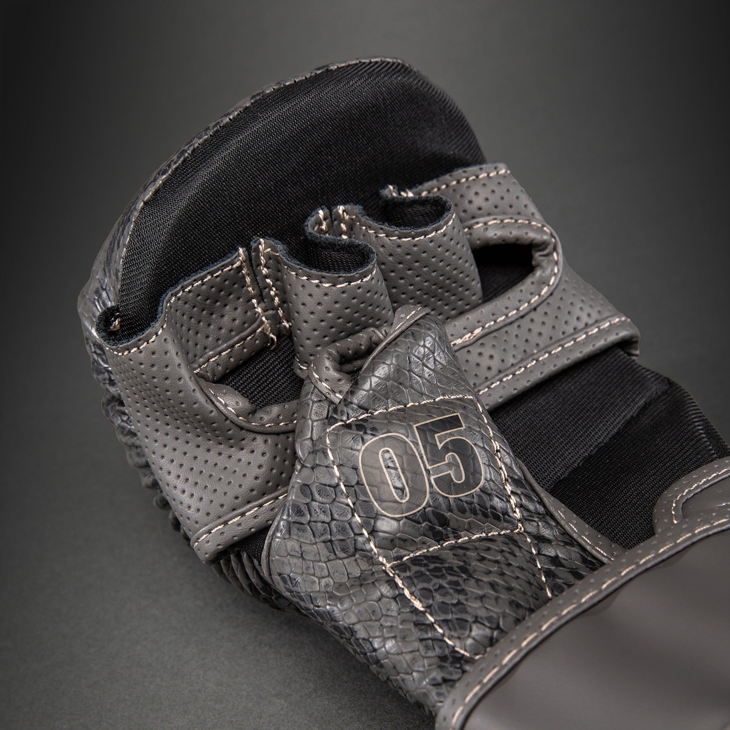 Venum Impact Evo Scales Guanti da sparring MMA - Grigio scuro
