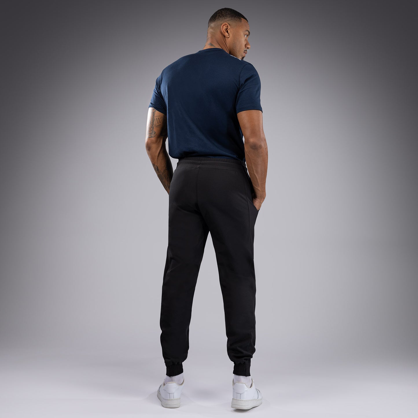 UFC Fusion by Venum Fight Week Uomo Pantalone da Uomo - Nero
