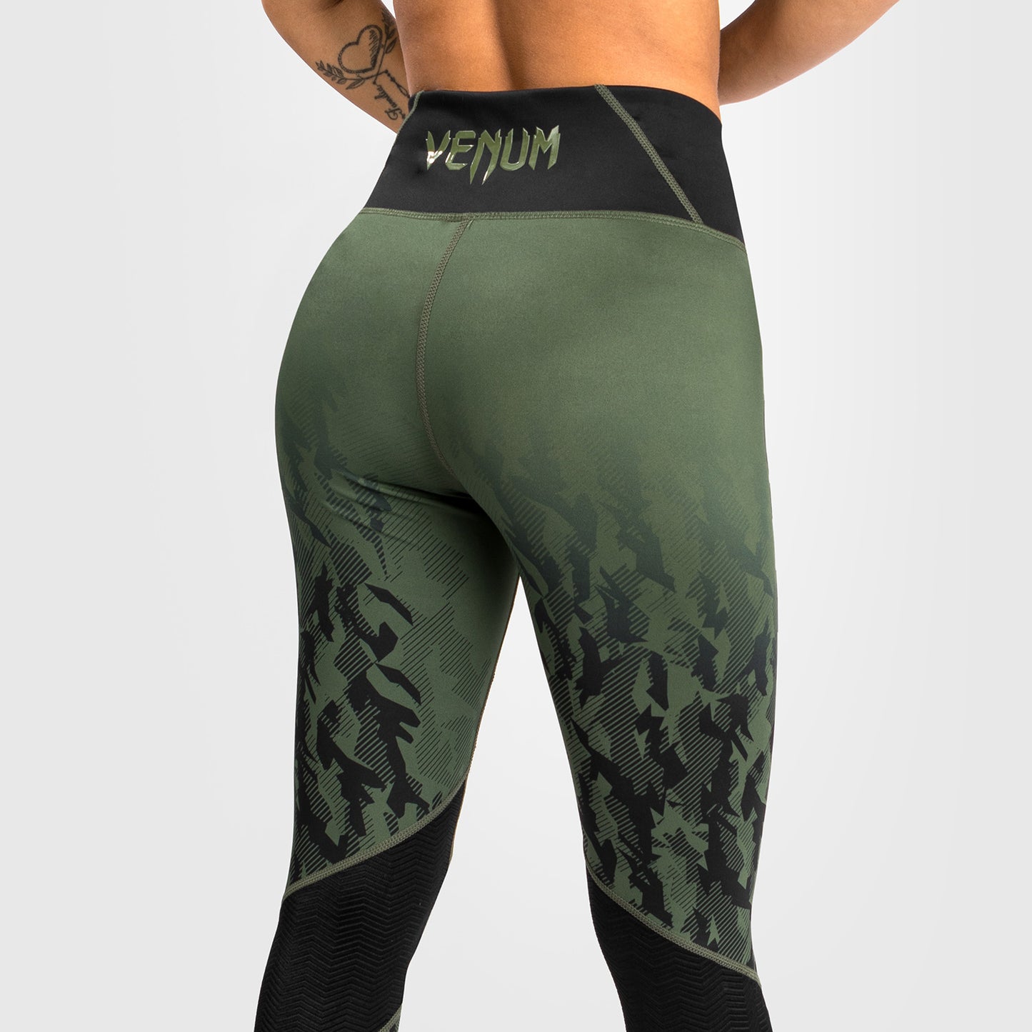 Leggings Donna UFC Venum Authentic Fight Week - Verde