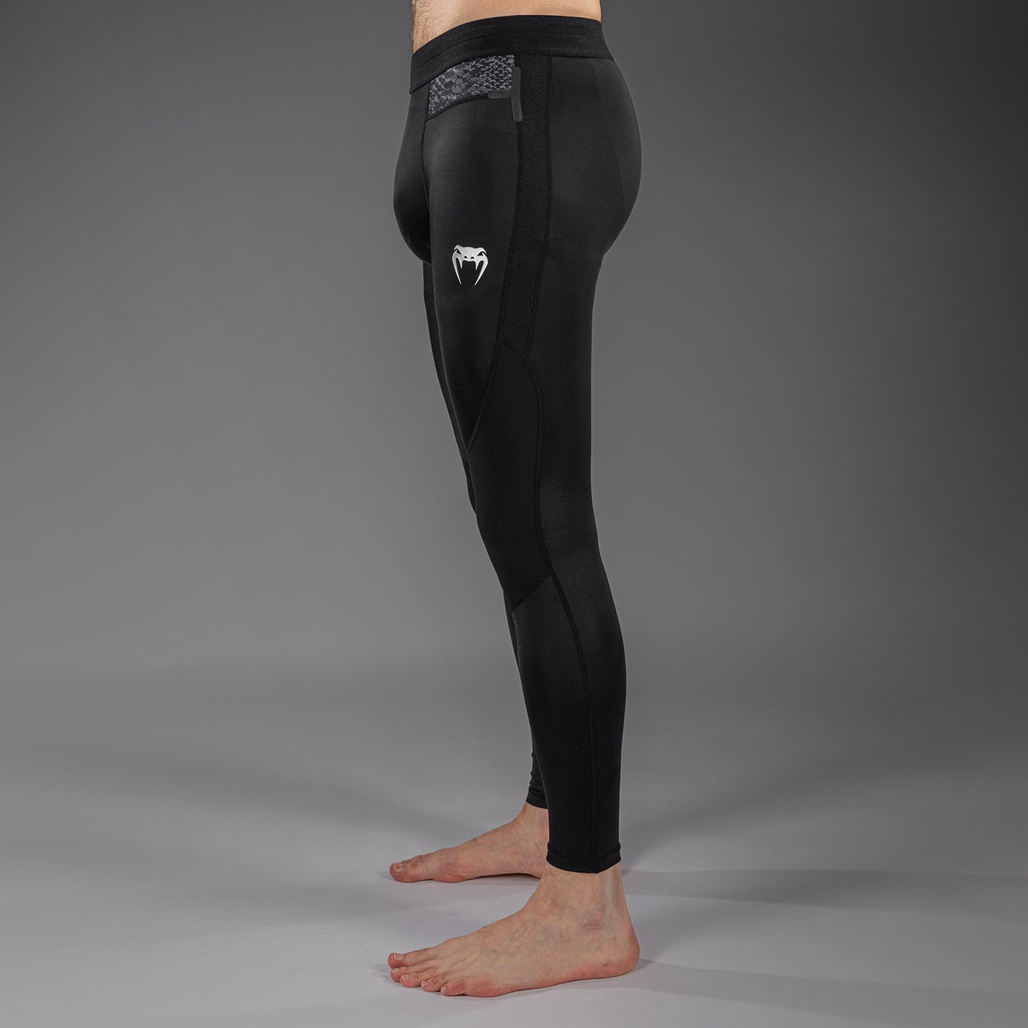 Venum G-Fit Scales Leggings – Nero/Grigio Carbone