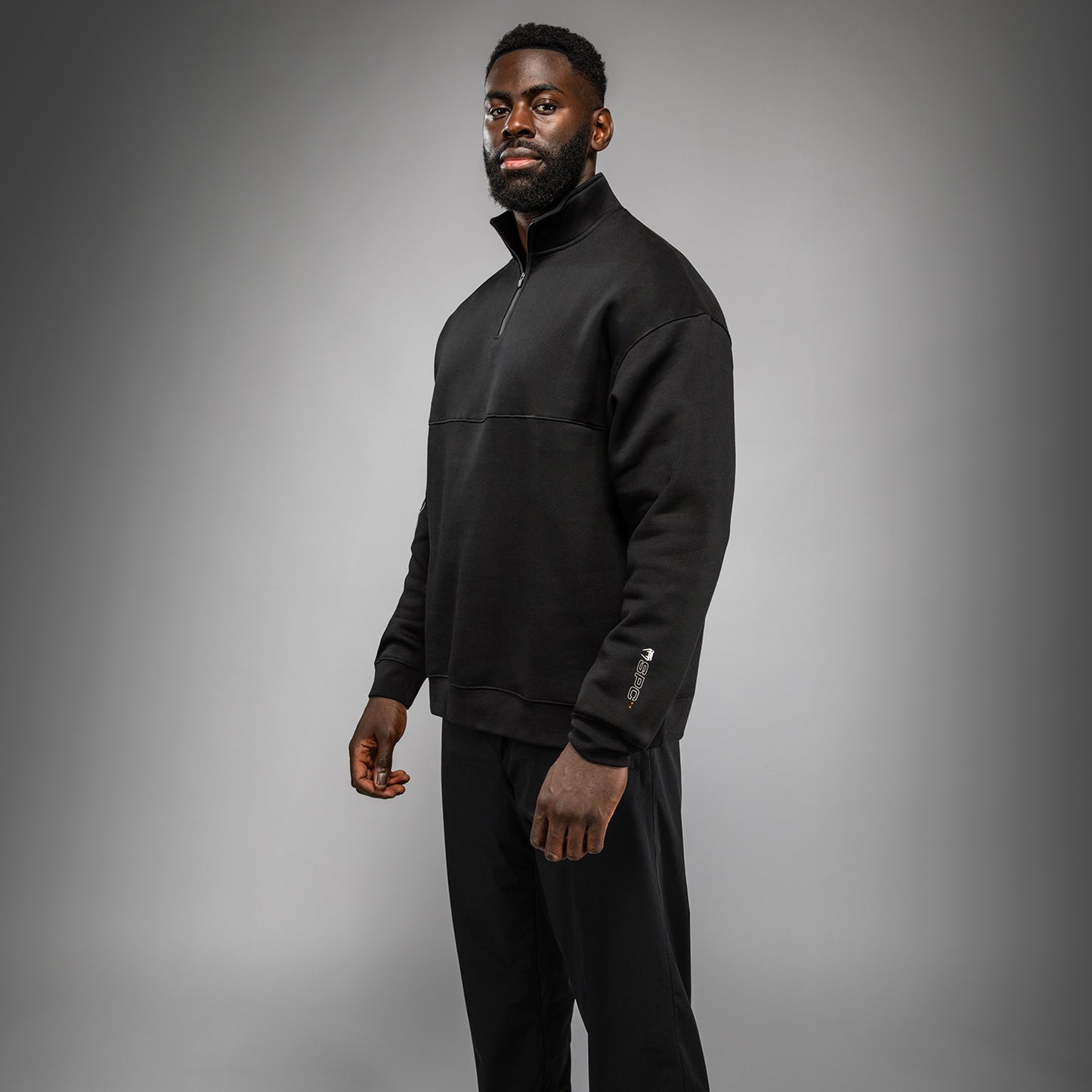 Venum Eclipse Felpa Mezza Zip – Nero/Avorio