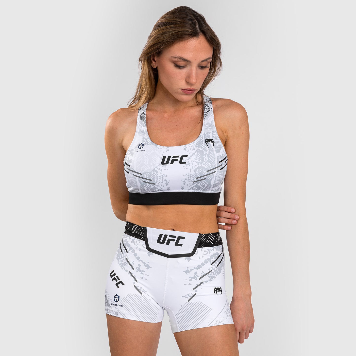 UFC Authentic Adrenaline Fight Night By Venum Donna Reggiseno sportivo - Bianco