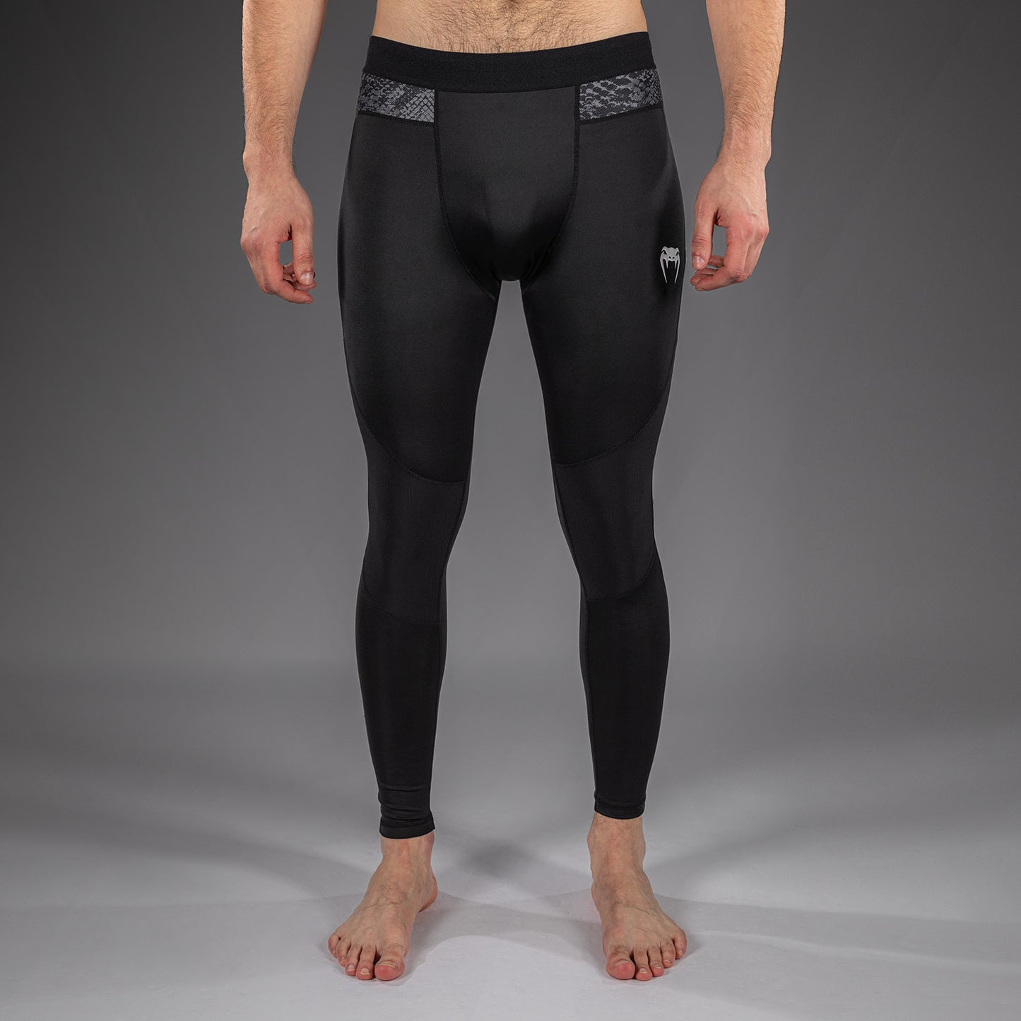 Venum G-Fit Scales Leggings – Nero/Grigio Carbone