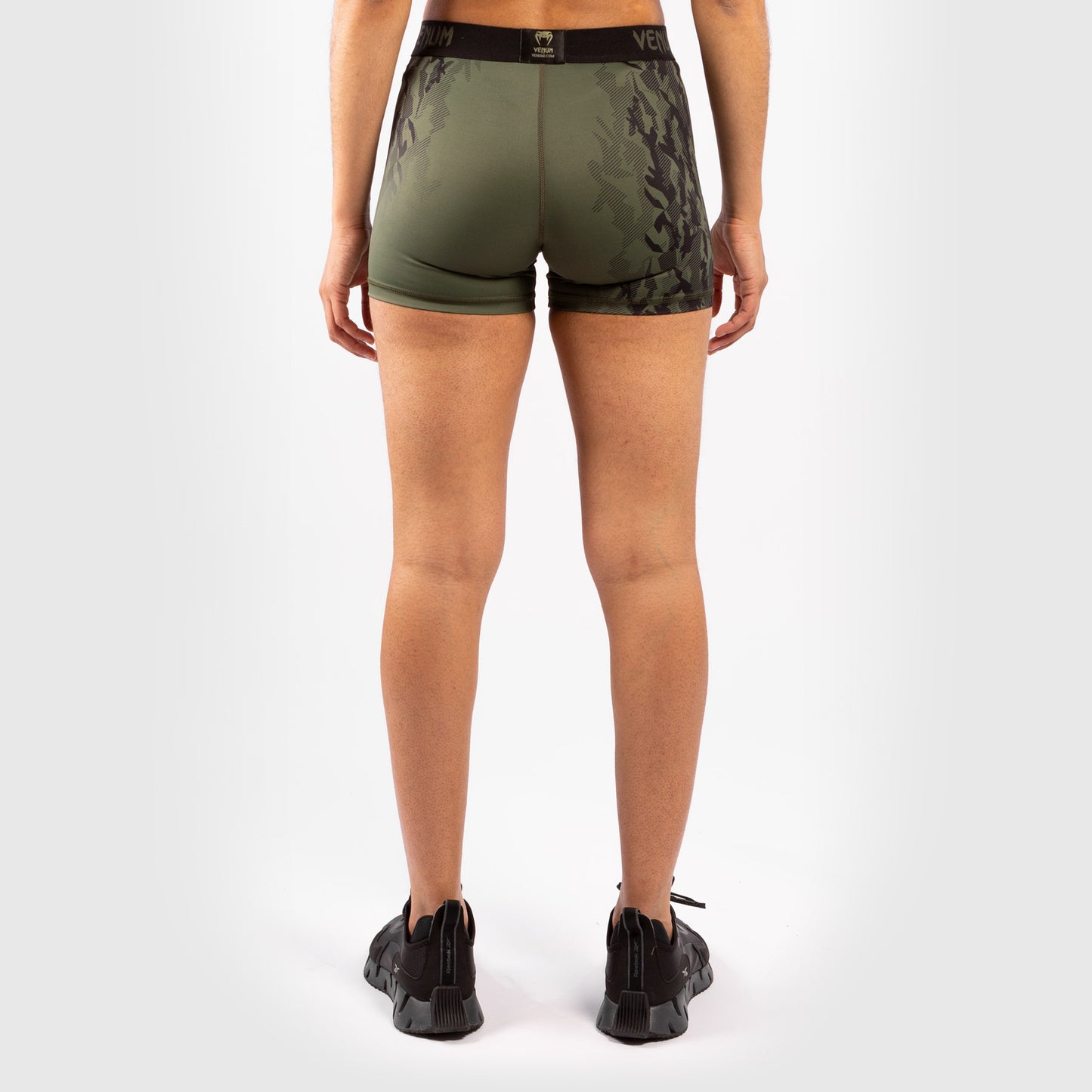 Venum UFC Authentic Fight Week Pantaloncini Performance a Compressione da Donna – Kaki