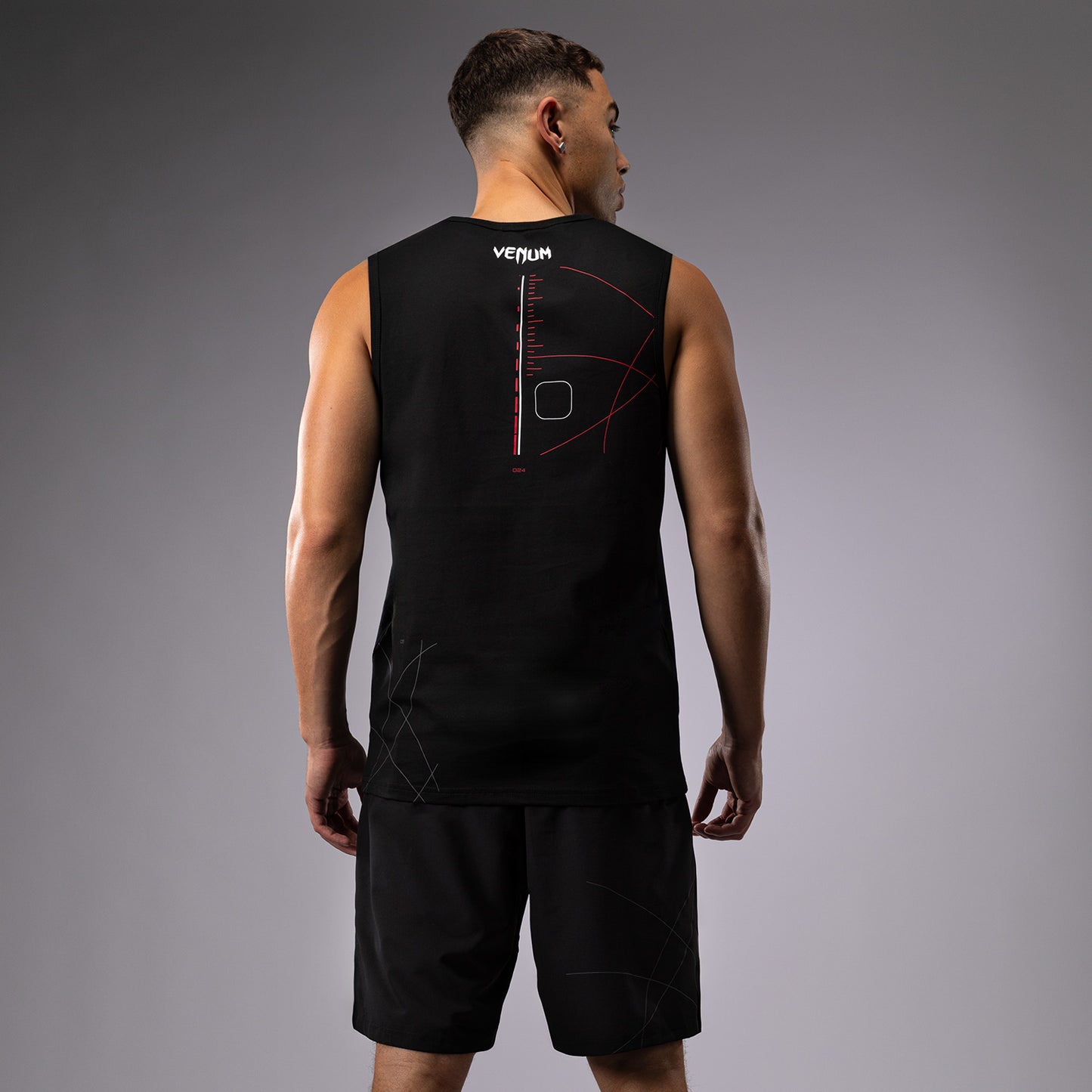 Venum Tactical XT Canotta - Nero/Rosso fuoco