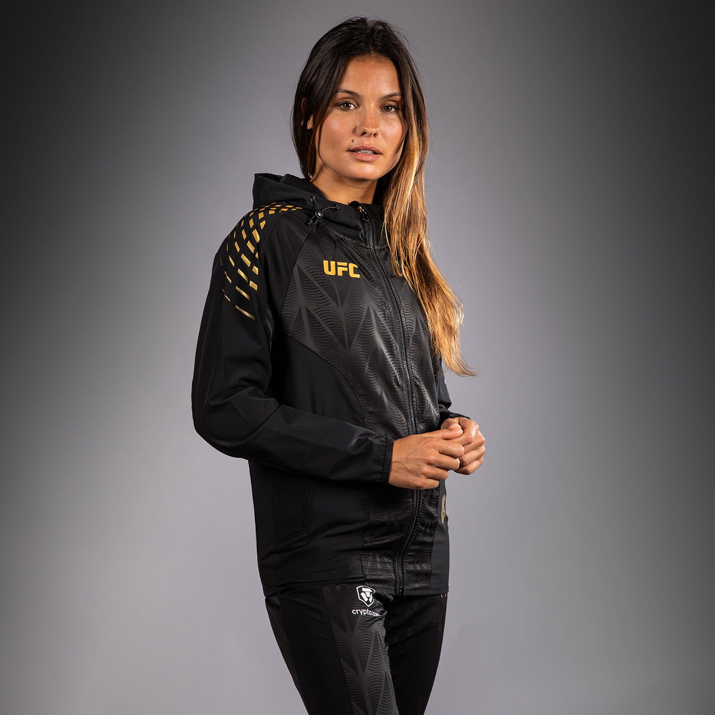 UFC Zenith by Venum Authentic Fight Night Felpa Walkout Donna - Champion