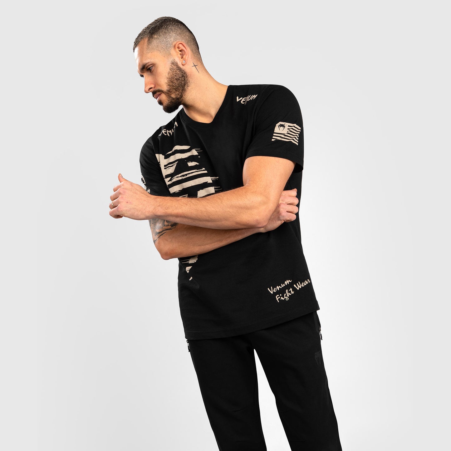 T-shirt Venum Giant USA - Regular Fit - Nero