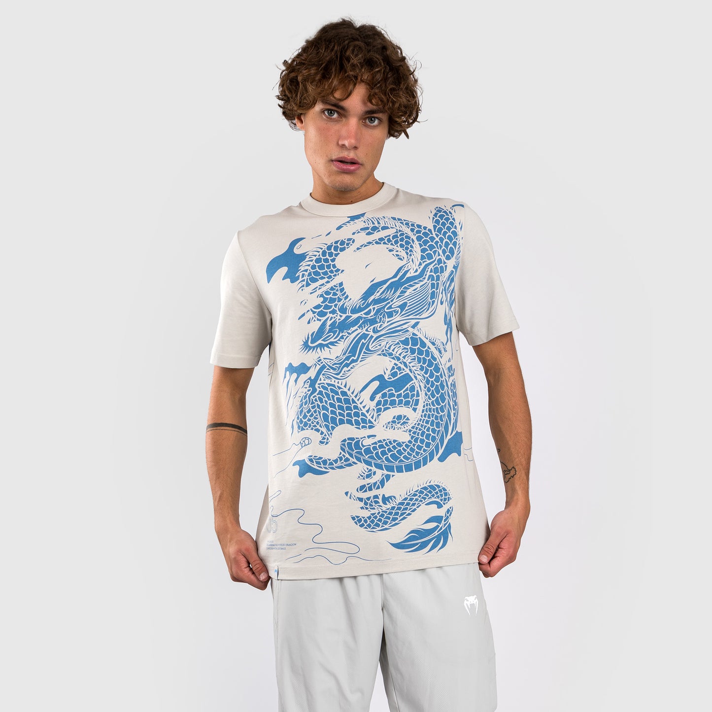 Venum Dragon's Flight Maglietta Uomo - Blu nebbioso