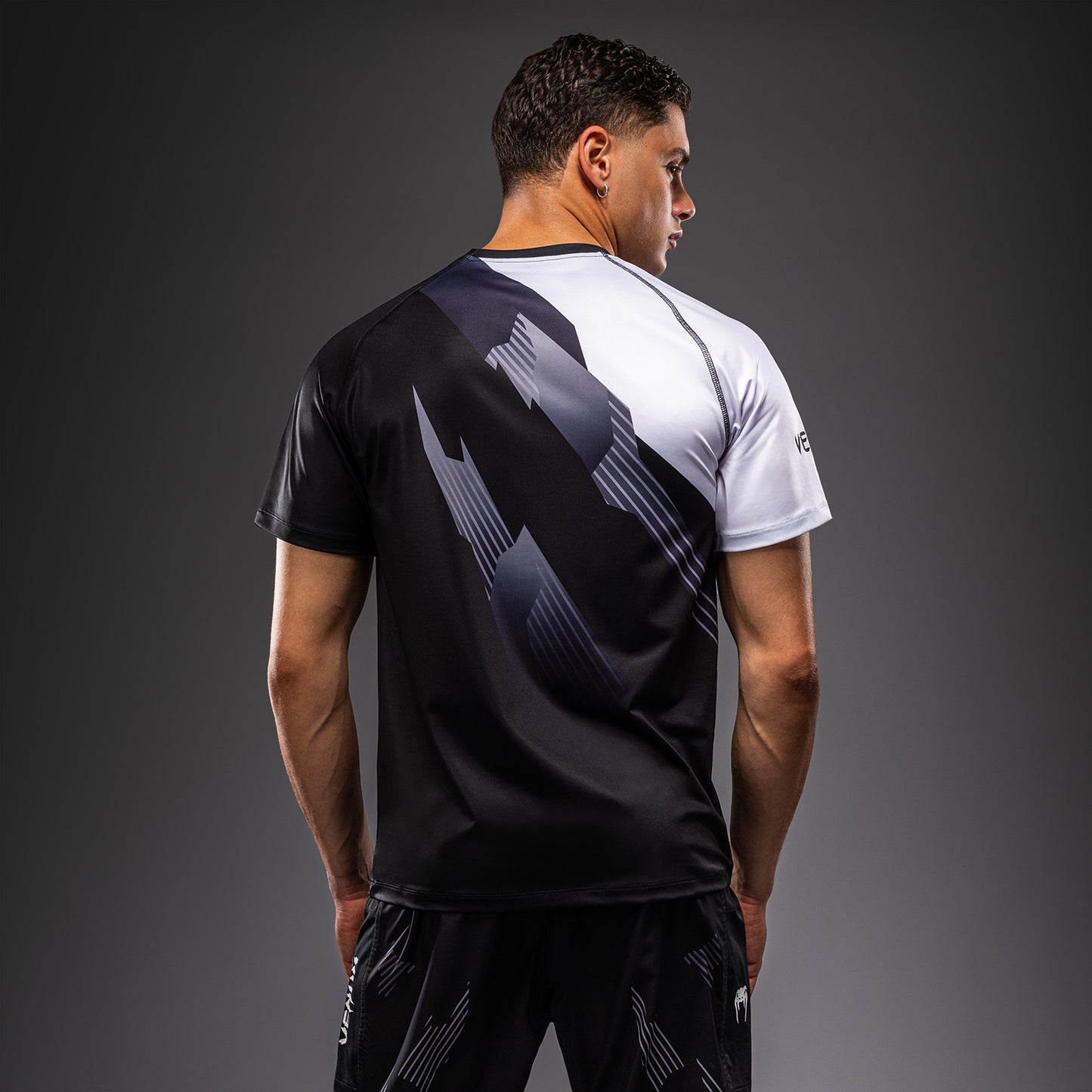Venum No-Gi 6.0 Maglietta Dry Tech - Nero/Bianco
