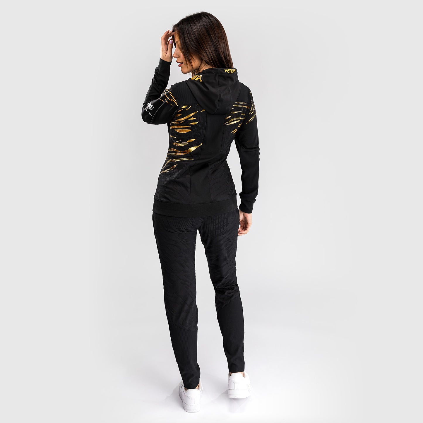 UFC Fusion by Venum Personalizzati Authentic Fight Night Felpa con Cappuccio per Donna - Campione