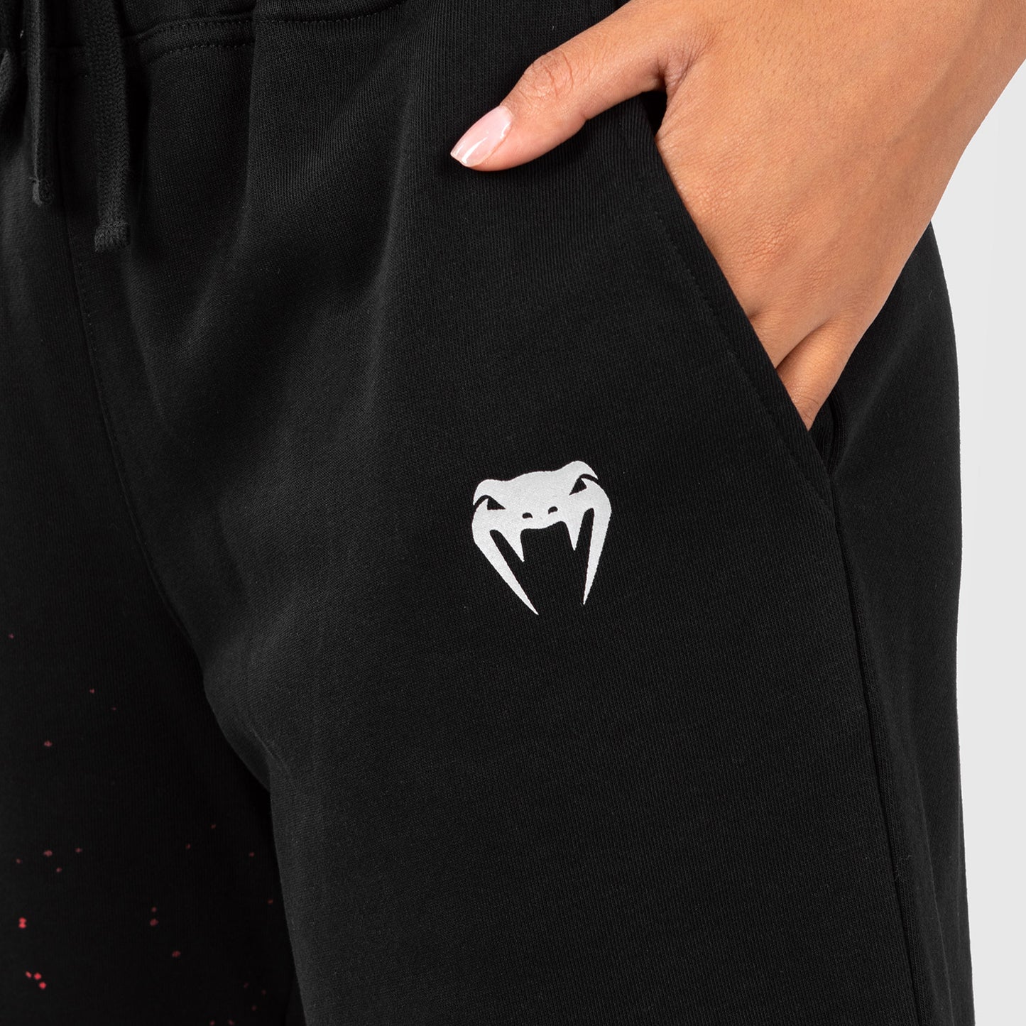 Pantaloncini UFC Venum Performance Institute 2.0 Coton - Nero/Rosso