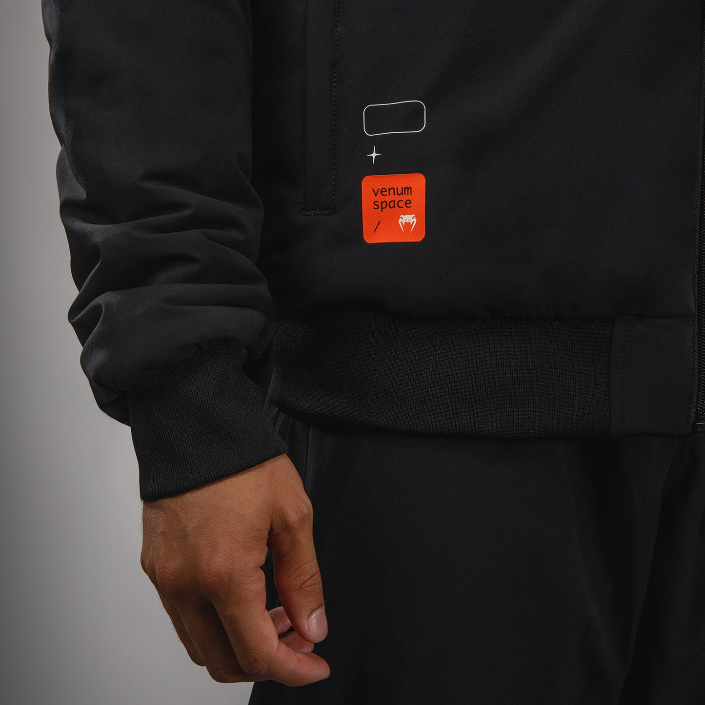 Venum Eclipse Giacca Bomber – Nero/Avorio