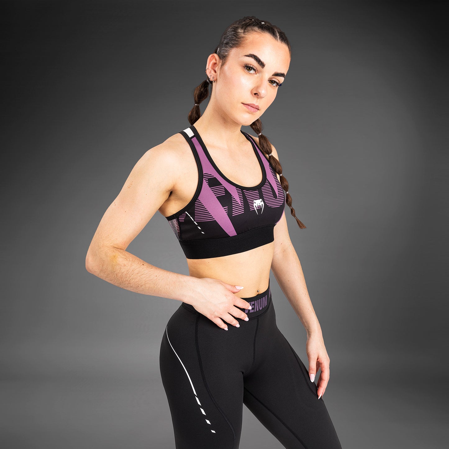 Venum Adrenaline Reggiseno Sportivo da Donna - Purple
