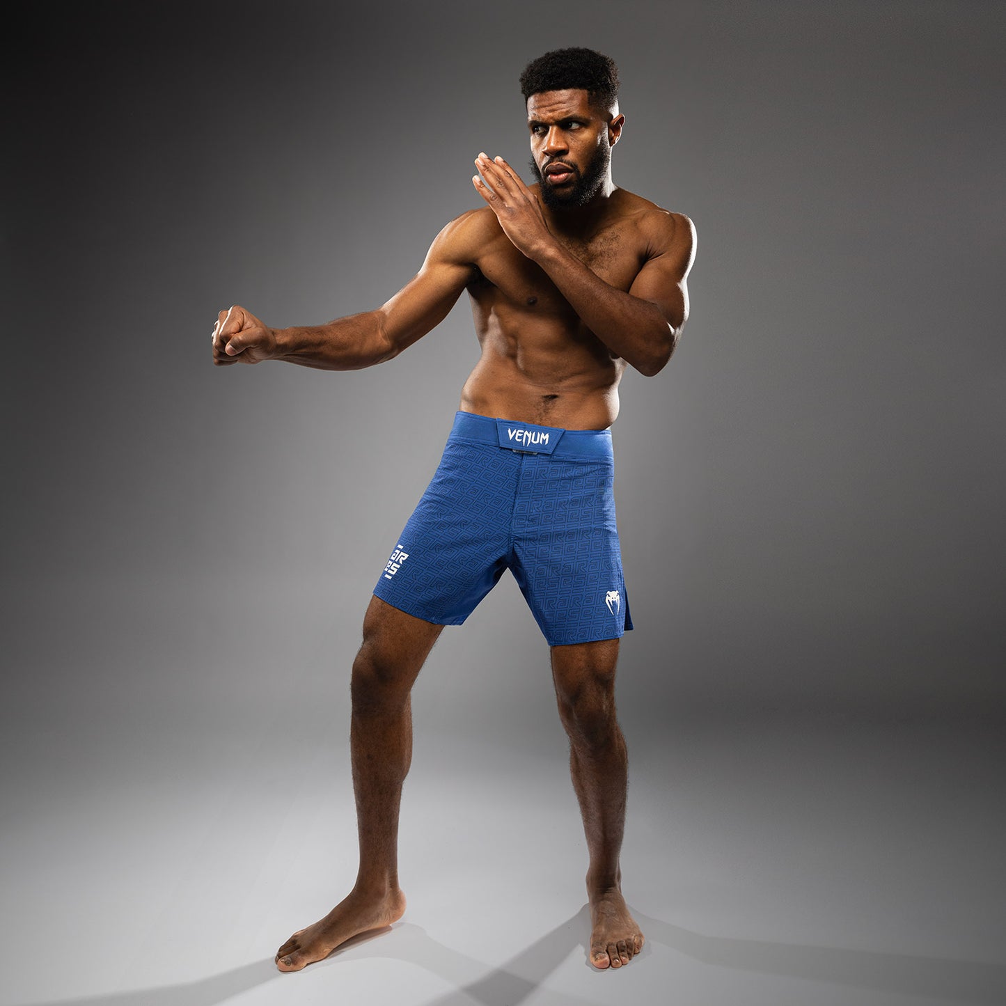 Venum x Ares Pantaloni da Combattimento Uomo - Blu Reale