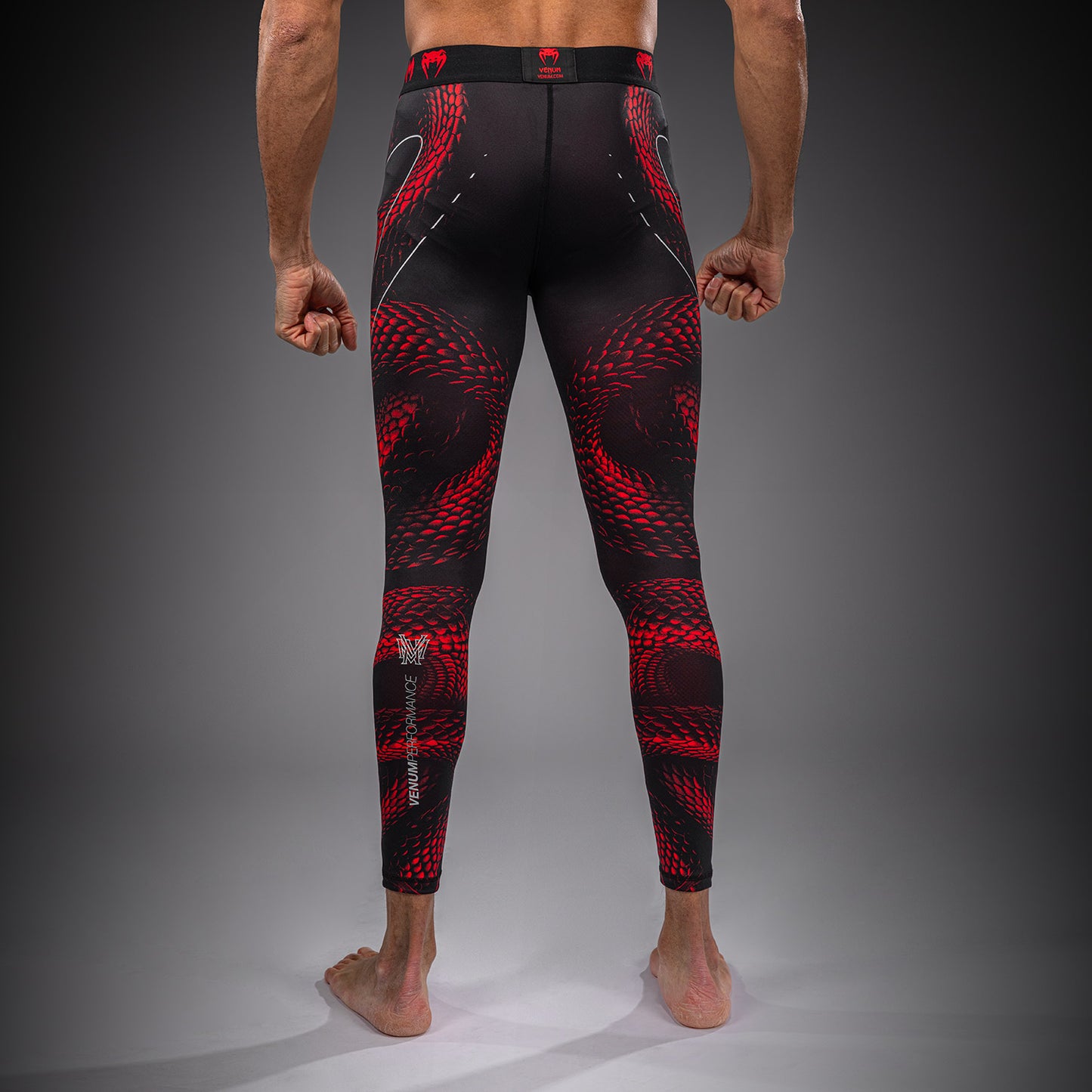 Venum Matupa Spats - Nero/Rosso/Argento