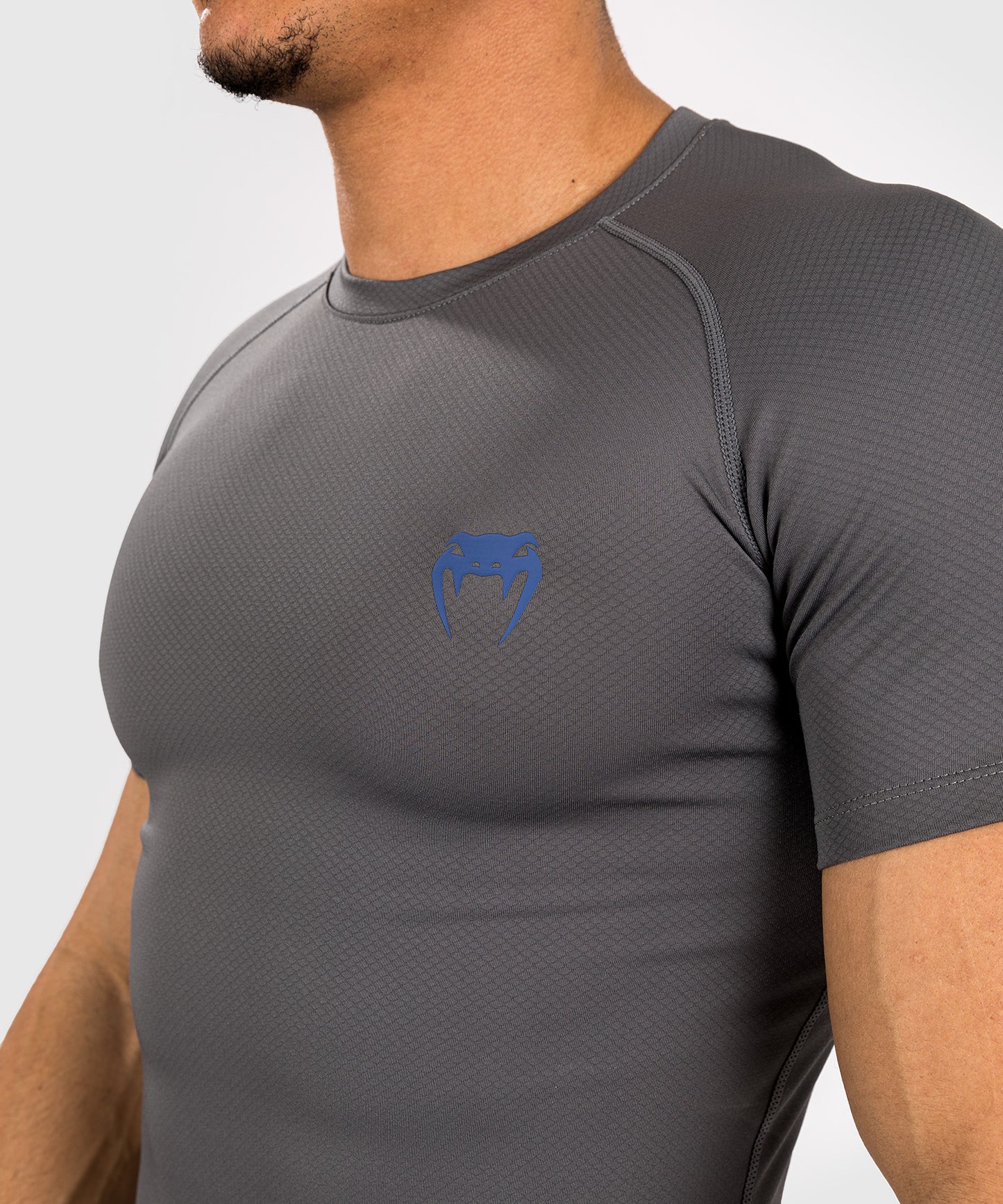 Venum Contender Rashguard a manica corta da uomo - Grigio