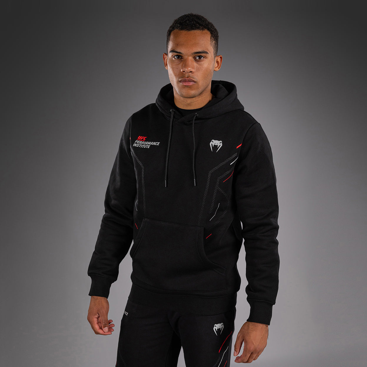 Venum UFC PI 3.0 Felpa con Cappuccio – Nero