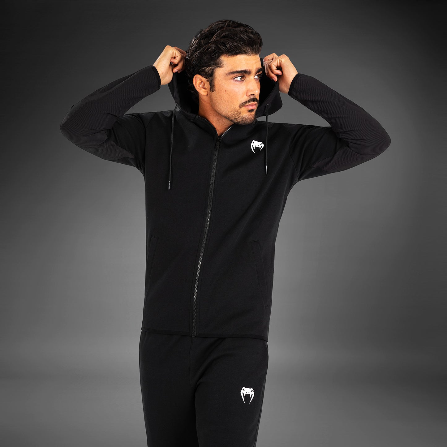 Venum Contender 4.0 Felpa con cappuccio da uomo - Nero