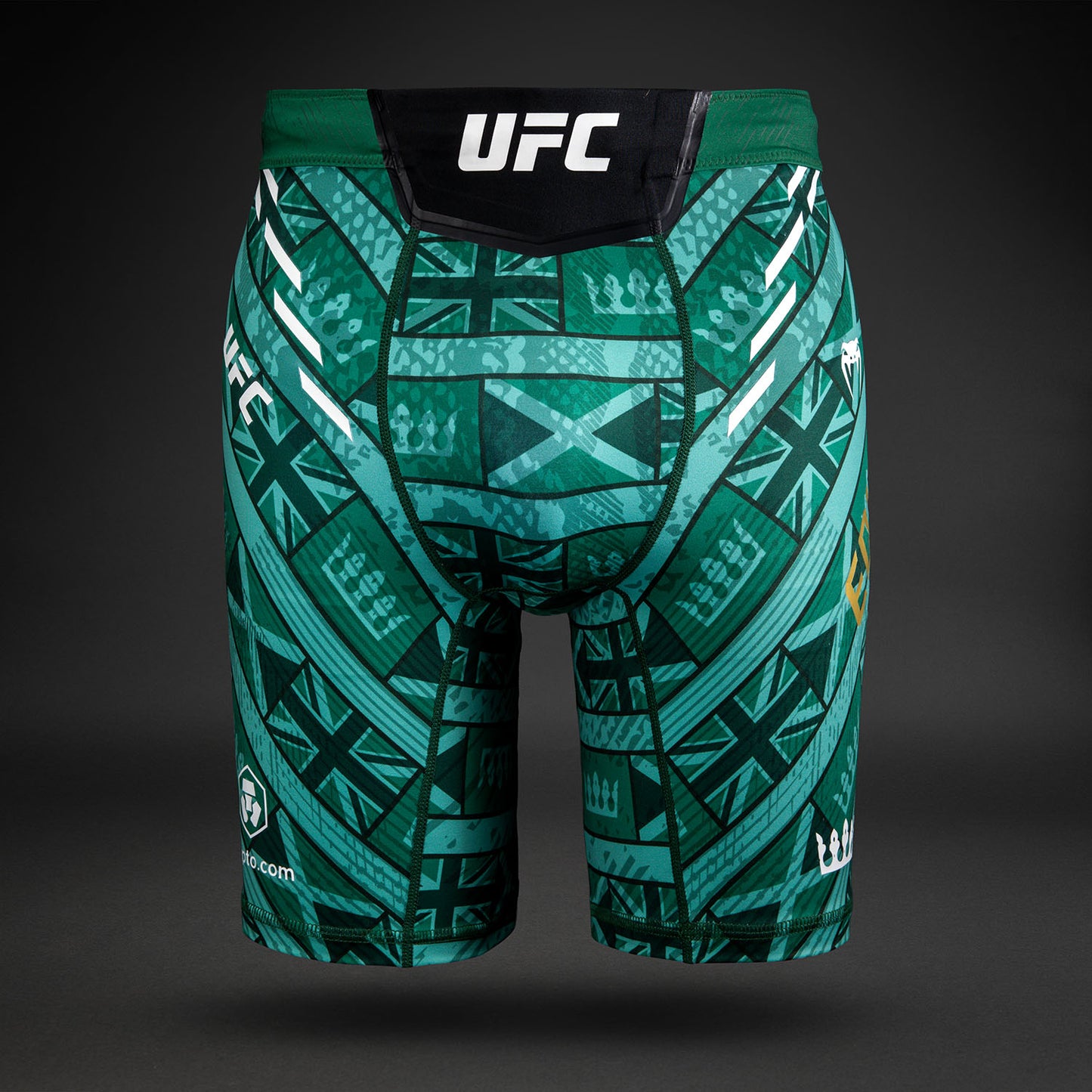 UFC Unrivaled by Venum Leon Edwards Pantaloni Vale Tudo Uomini - Verde
