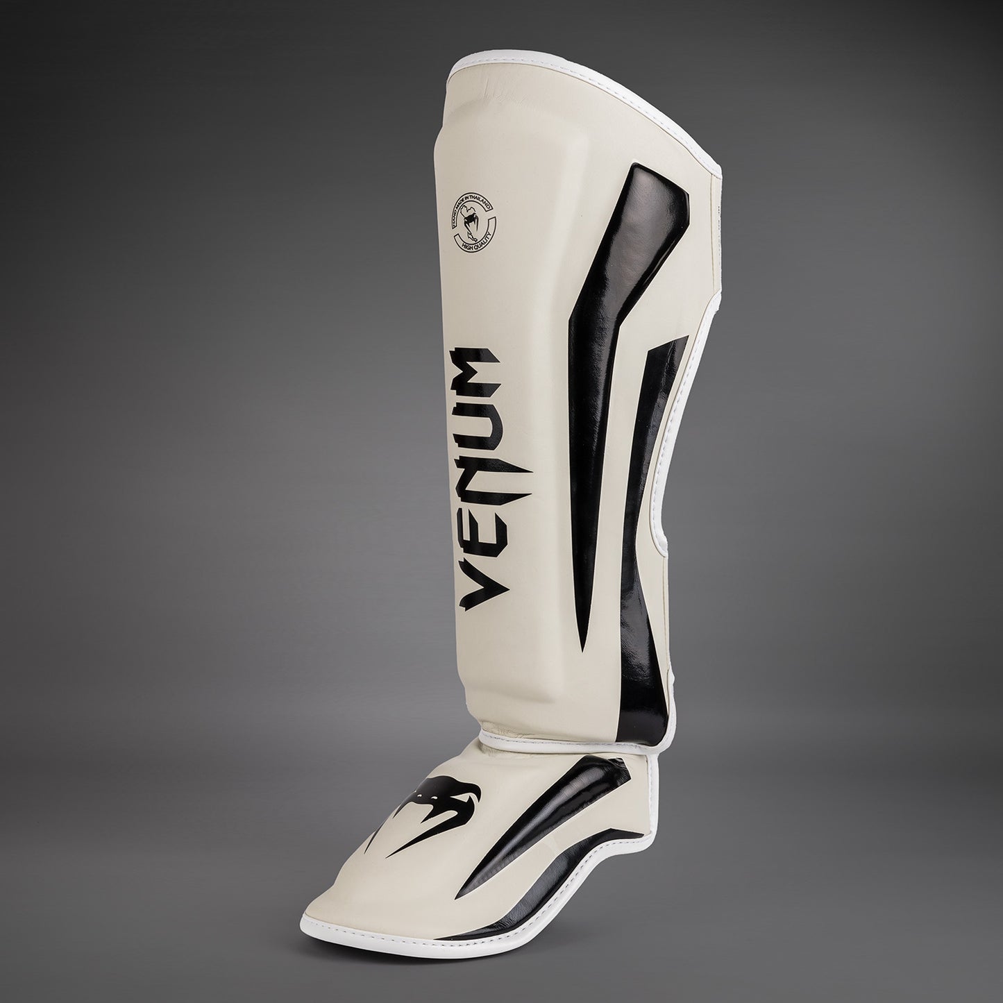 Venum Elite Parastinchi con parapiede - Bianco/Nero