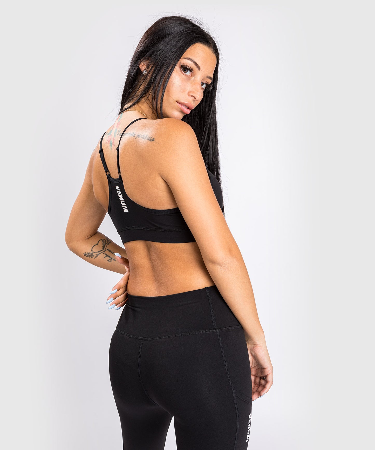 Reggiseno Sportivo a Basso Impatto Venum Essential - Nero