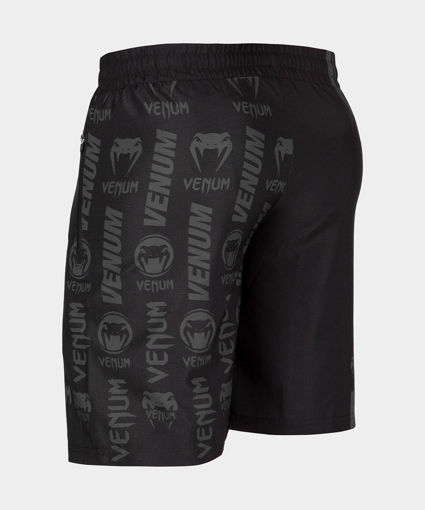 Pantaloncini Palestra Venum Logos - Nero/Nero