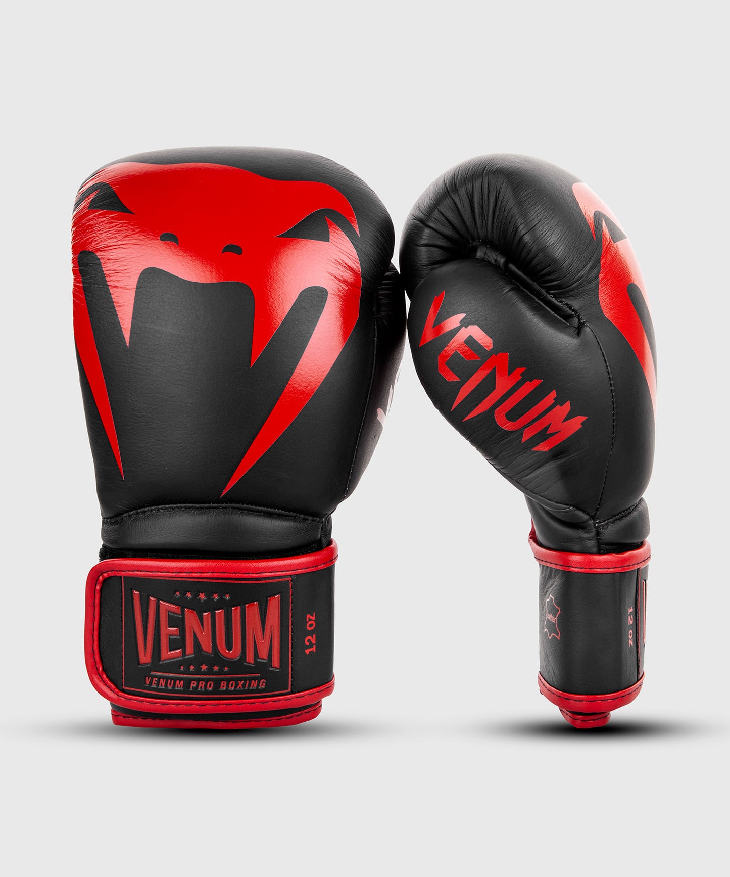 Guantoni da boxe professionali Venum Giant 2.0 – Velcro - Nero/Rosso