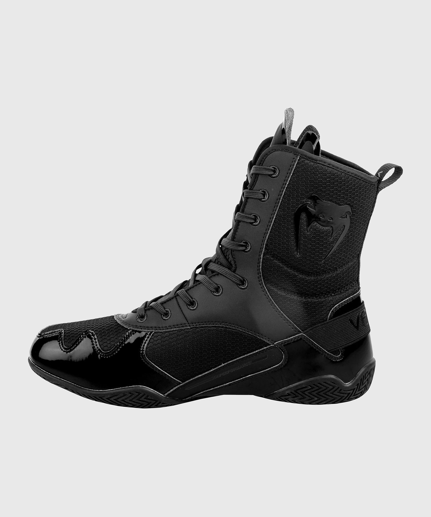 Scarpe da boxe Elite - Neri/Neri