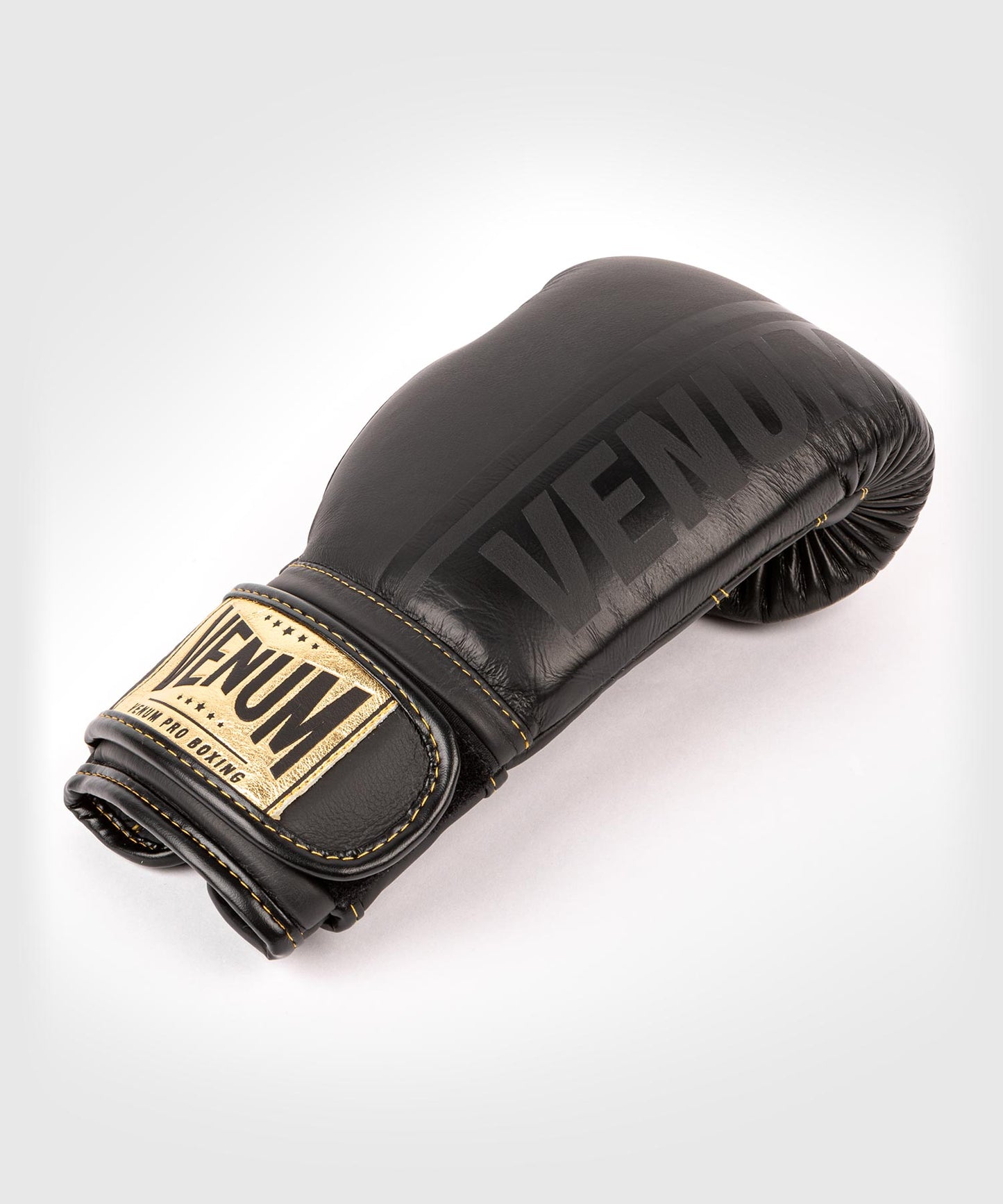 Guantoni da boxe professionali Venum Shield – Velcro - Nero/Nero-Oro