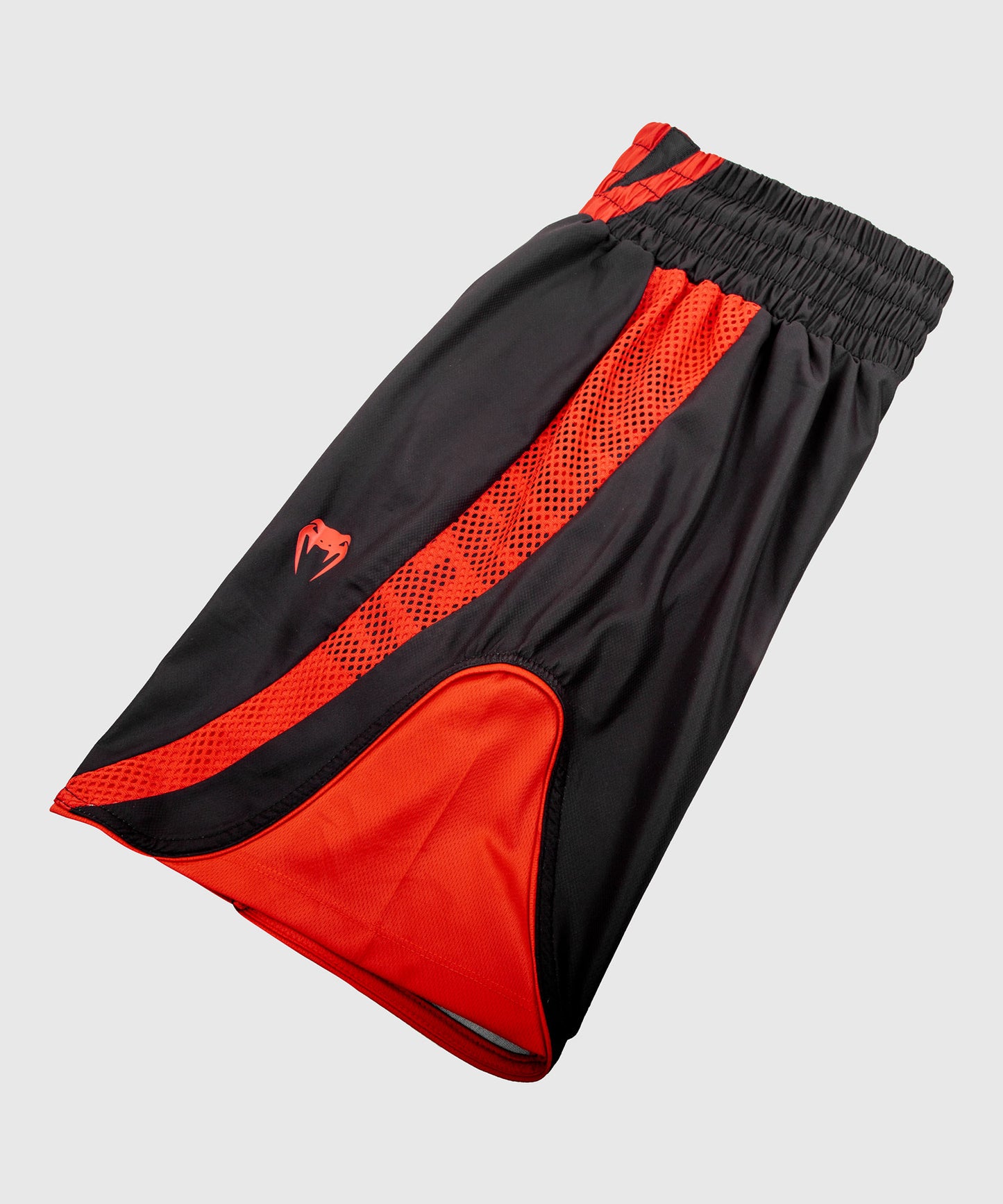 Pantaloncini da boxe Venum Elite - Neri/Rossi