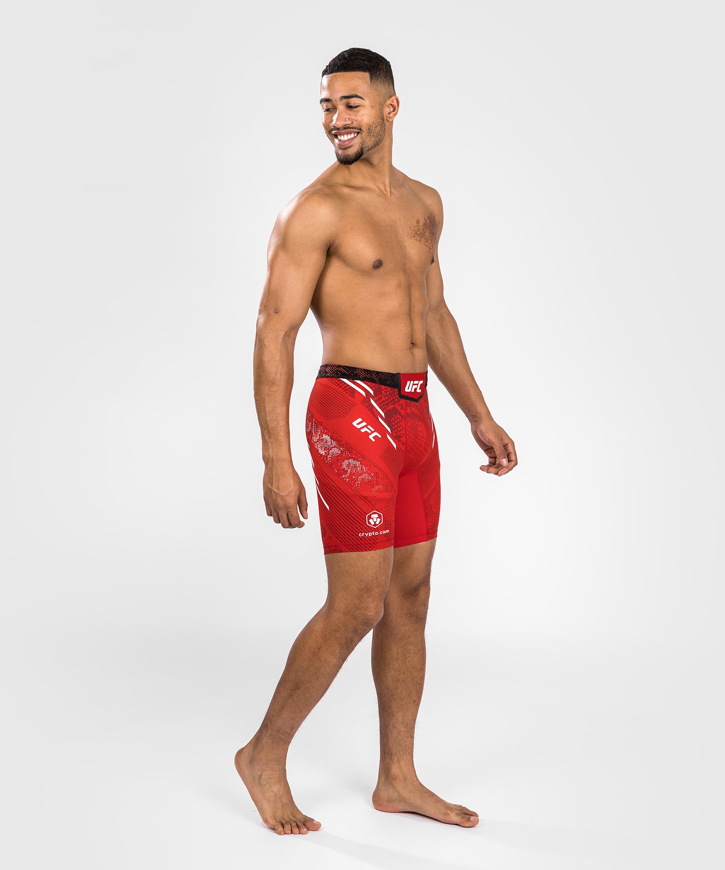 UFC Adrenaline by Venum Authentic Fight Night Pantaloncino Vale Tudo da Uomo - Rosso