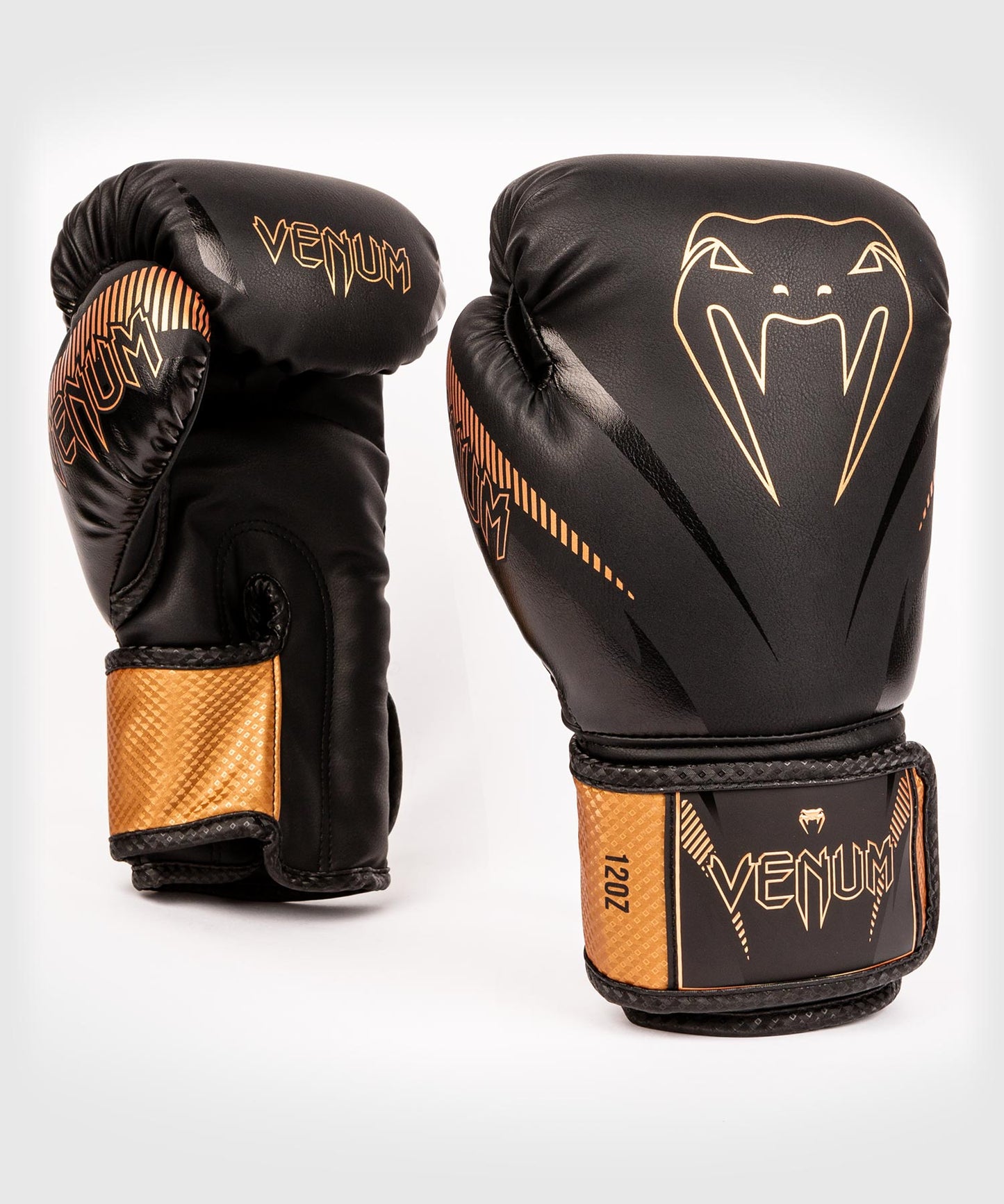 Guantoni da Boxe Venum Impact - Nero/Bronzo