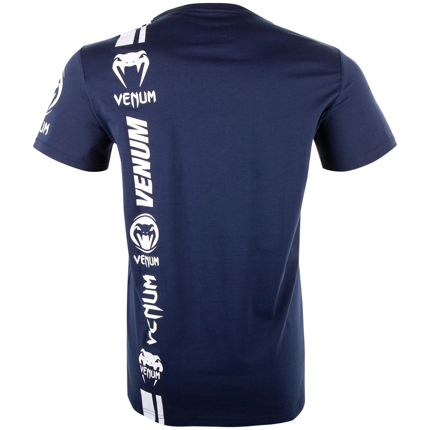T-shirt Venum Logo - Blu navy/Bianco