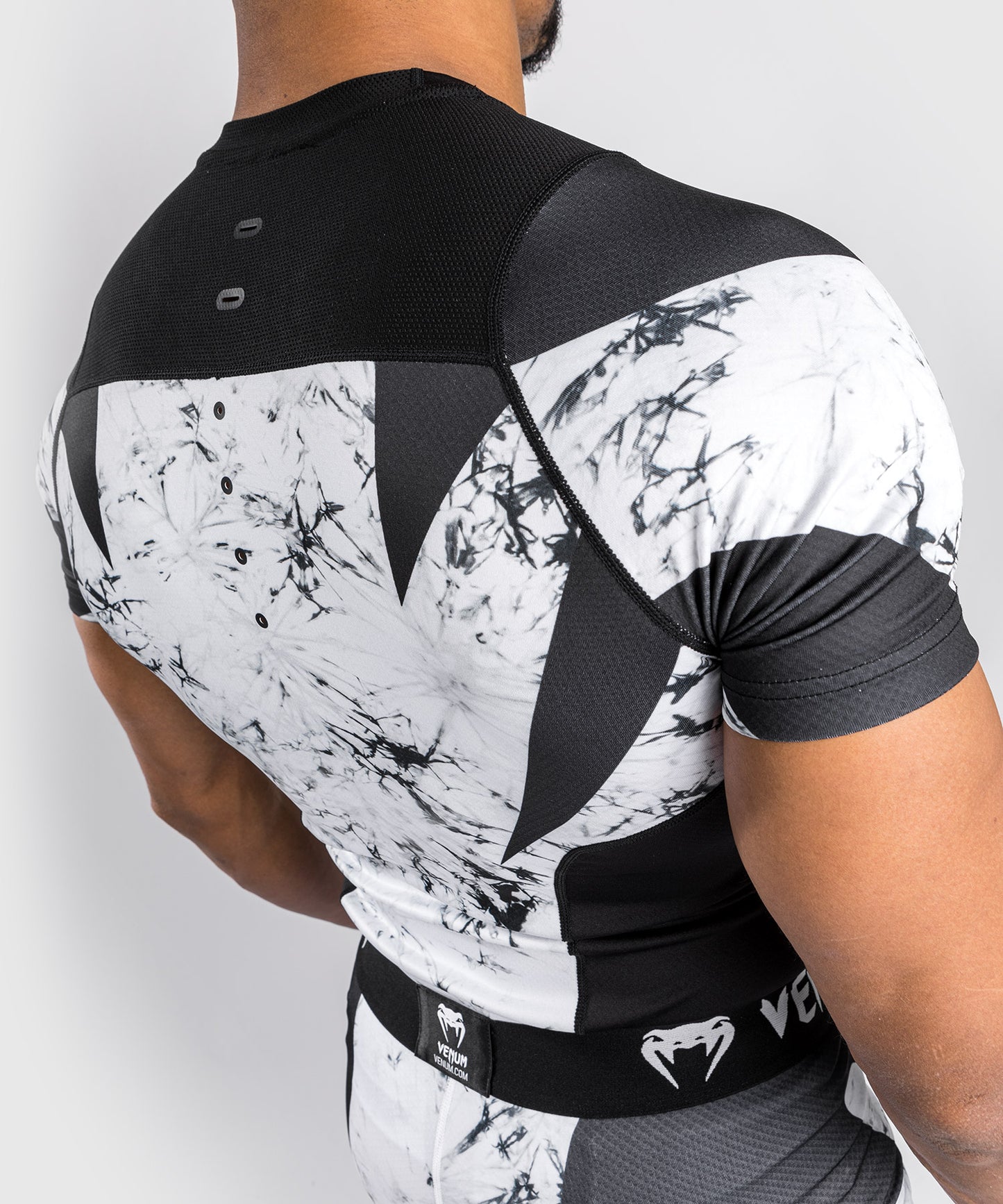 T-shirt a compressione Venum G-Fit Marble - Maniche corte - Marmo