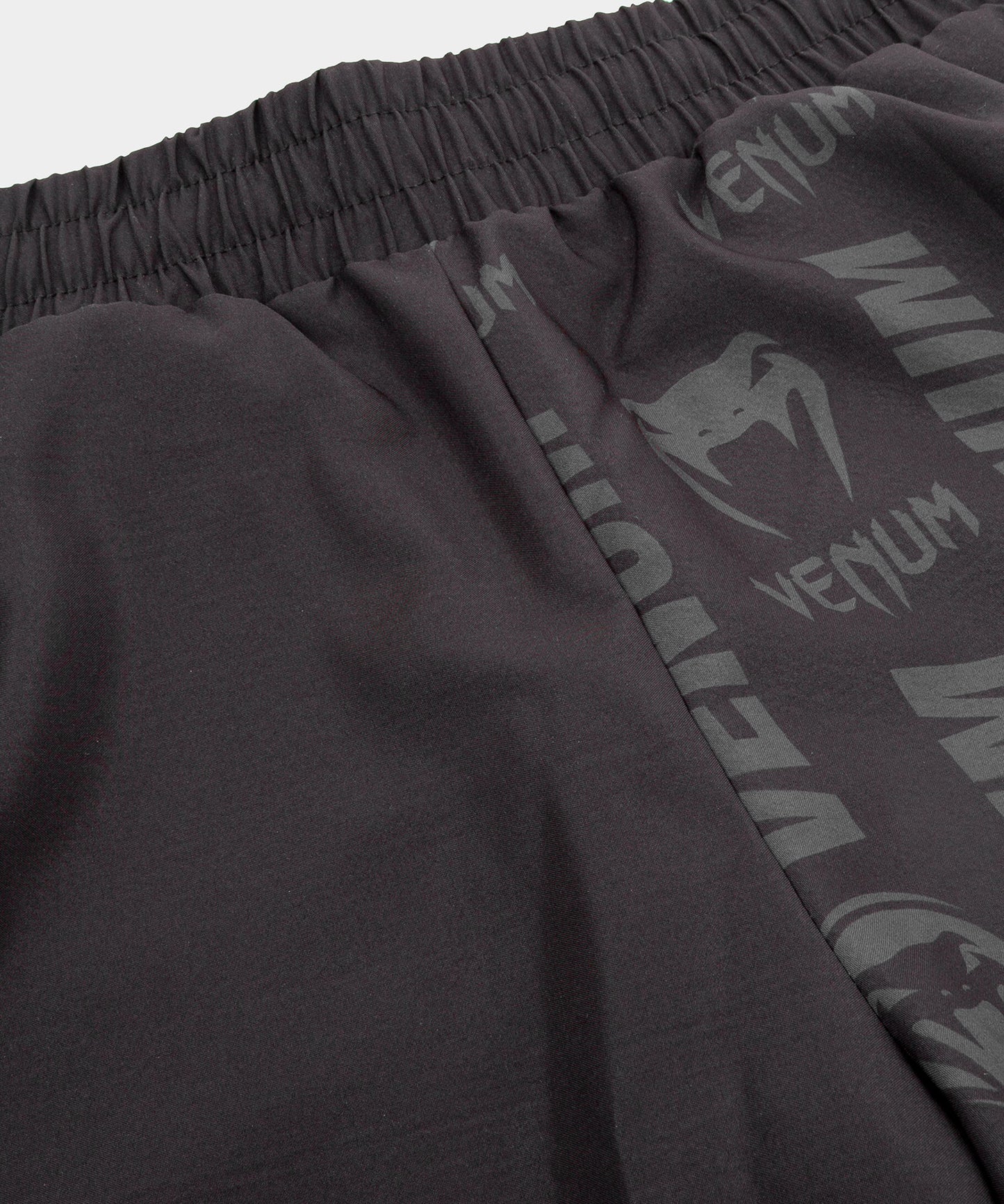 Pantaloncini Palestra Venum Logos - Nero/Nero