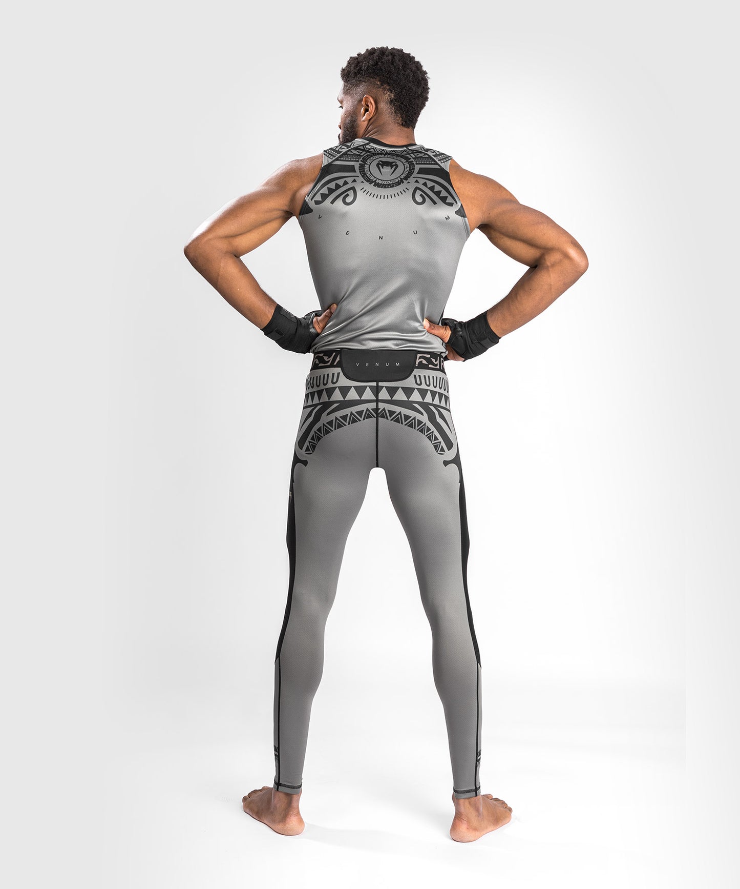 Pantaloni a compressione Venum Nakahi  - Grigio