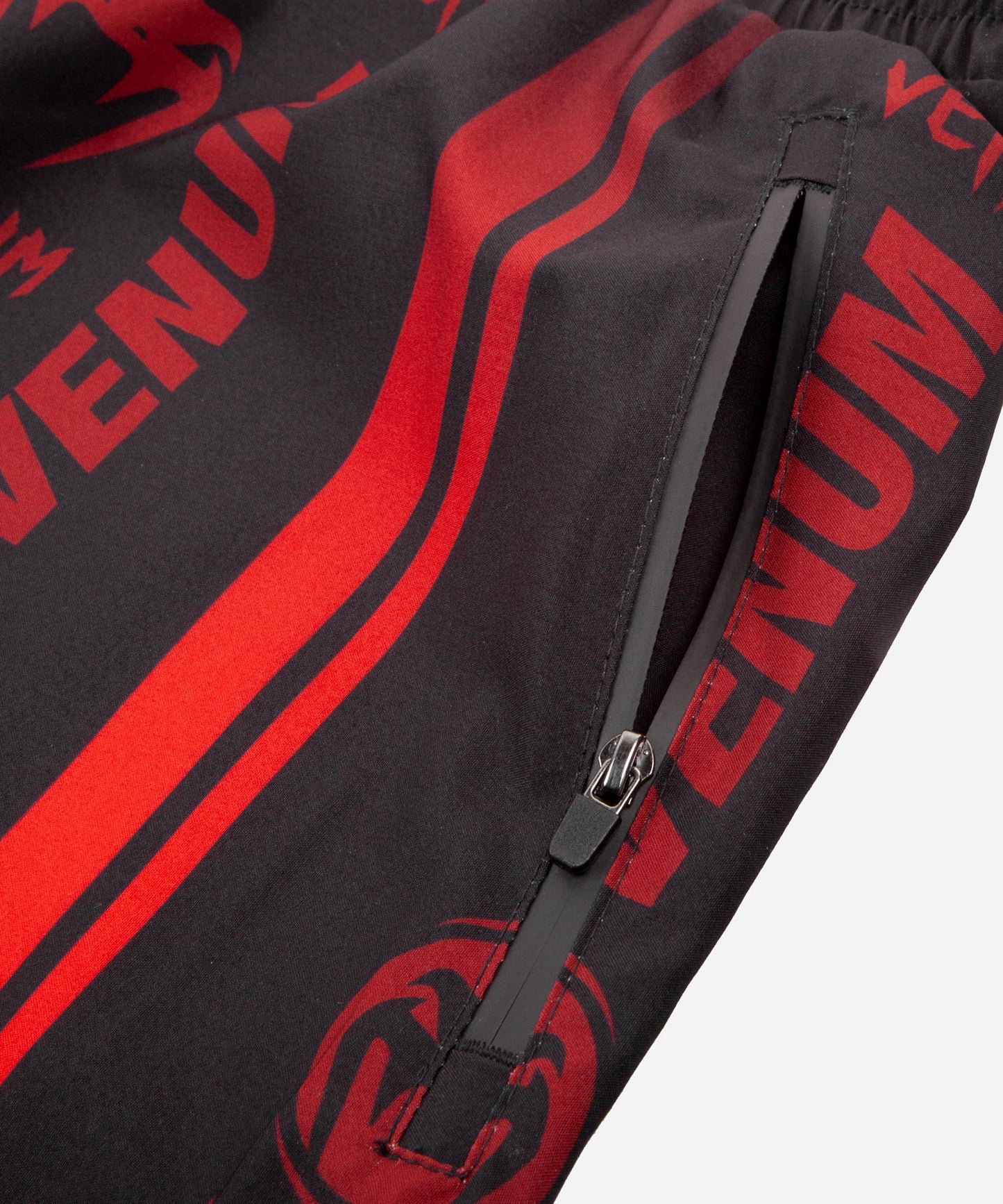 Pantaloncini Palestra Venum Logos - Nero/Rosso