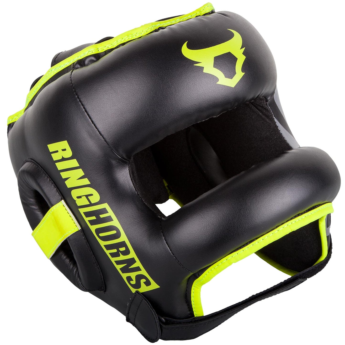 Casco Ringhorns Nitro - Nero/Neo Giallo