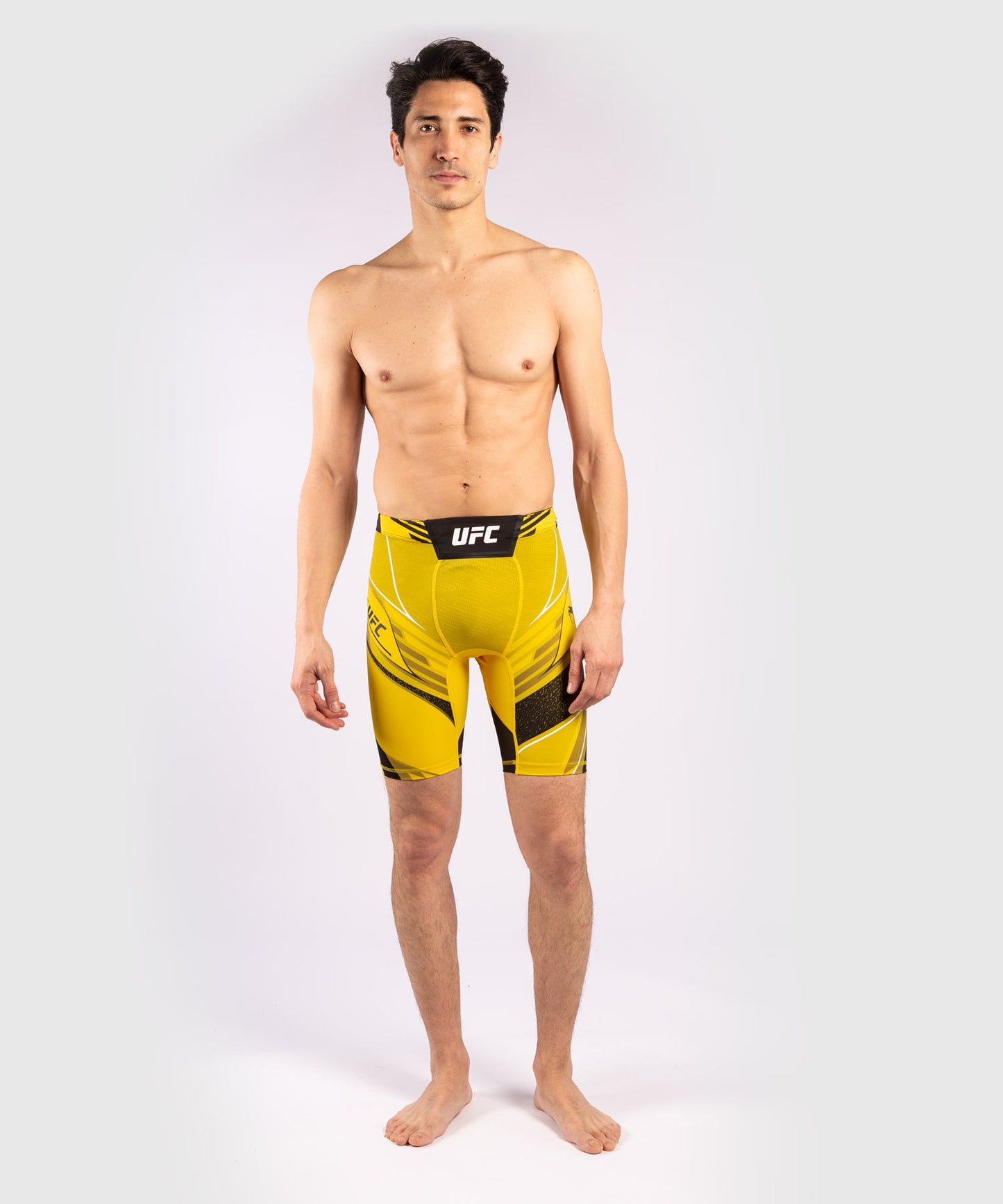 Pantaloncini da Vale Tudo Uomo UFC Venum Authentic Fight Night - Vestibilità Lunga - Giallo