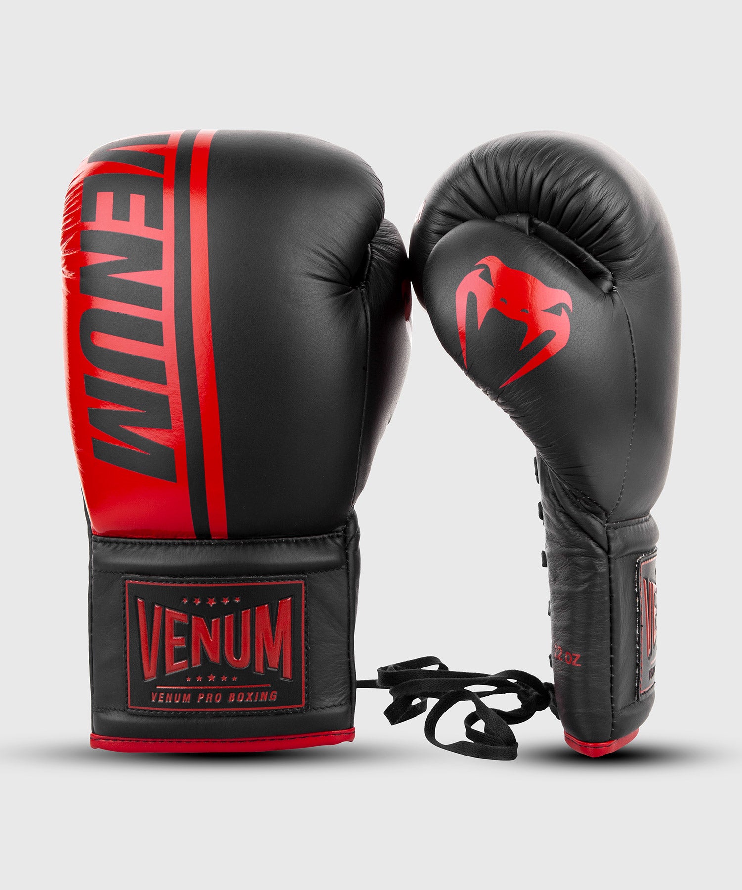 Paffen Sport Guanti Da Boxe Pro Mexican Con Lacci: Modello Professionale Per Allenamento E Sparring (Nero, Rosso O Bianco) - 2