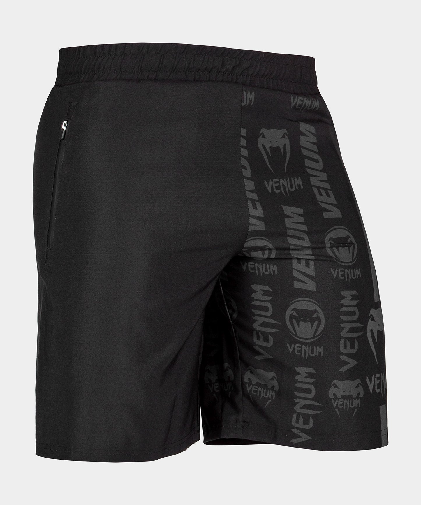 Pantaloncini Palestra Venum Logos - Nero/Nero