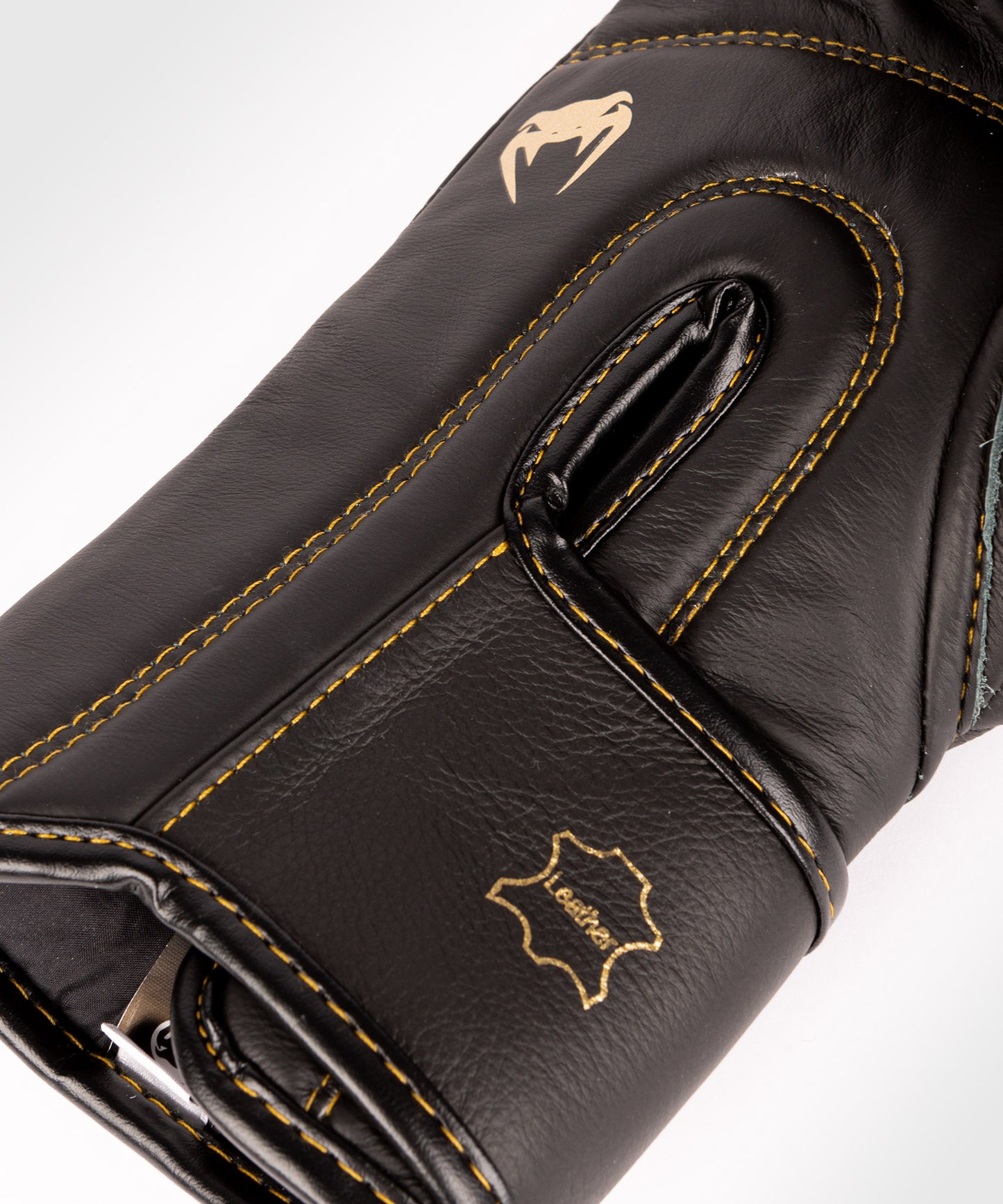 Guantoni da boxe professionali Venum Hammer – Velcro - Nero/Nero-Oro