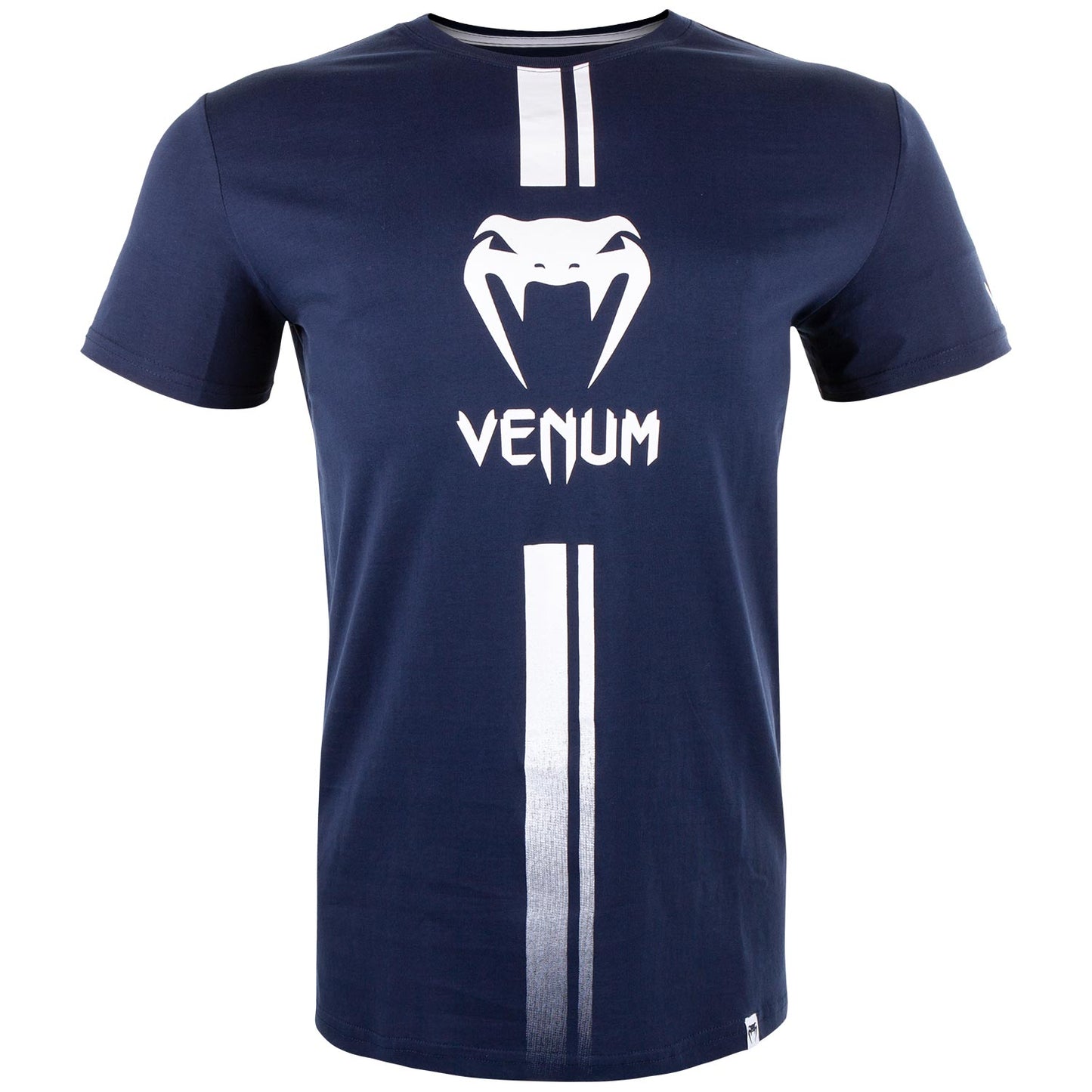 T-shirt Venum Logo - Blu navy/Bianco
