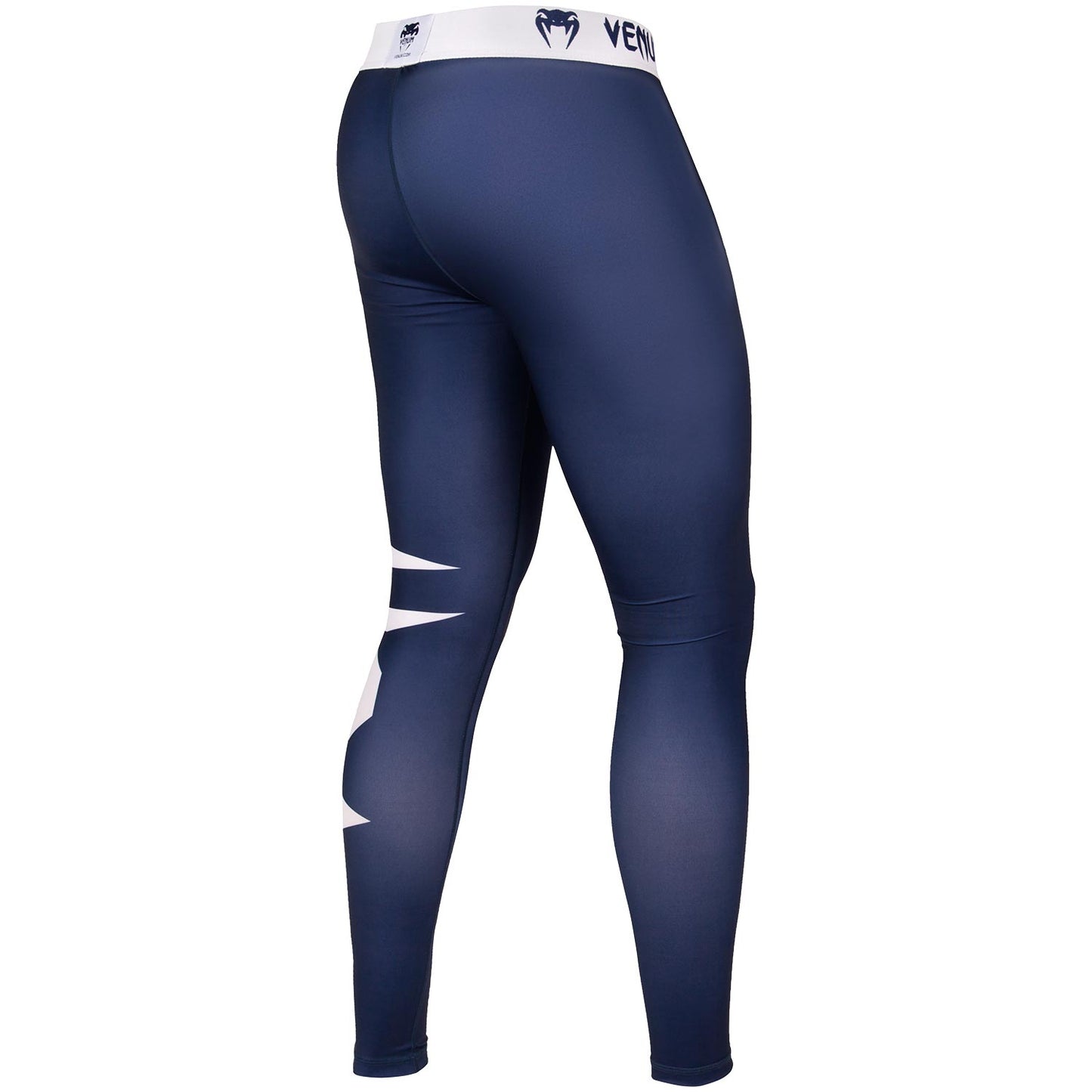 Pantaloni a compressione Venum Giant - Blu navy/Bianco