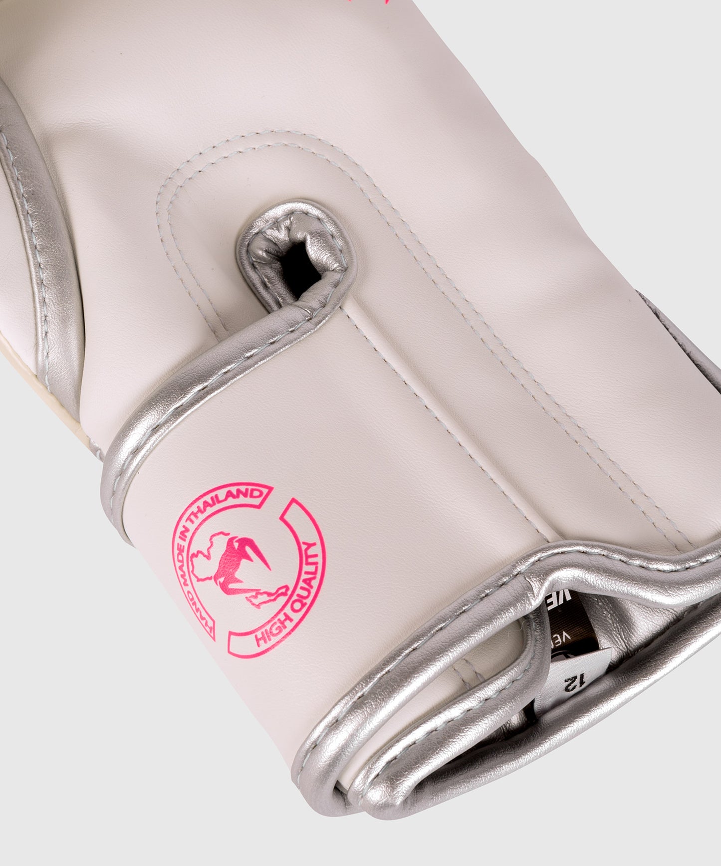 Guantoni da boxe Venum Elite -  Bianco/argento-rosa