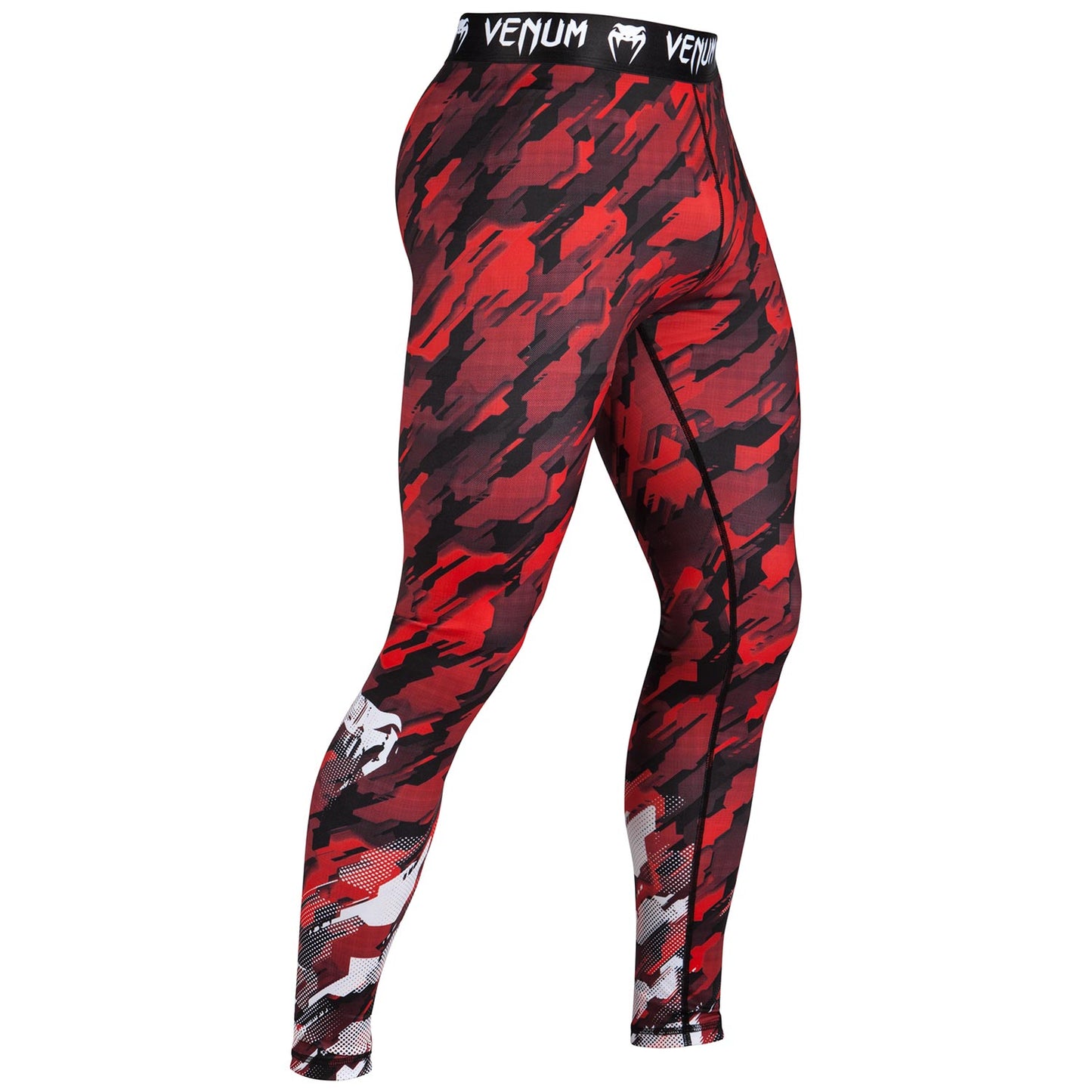 Pantaloni a compressione Venum Tecmo - Rosso Camo
