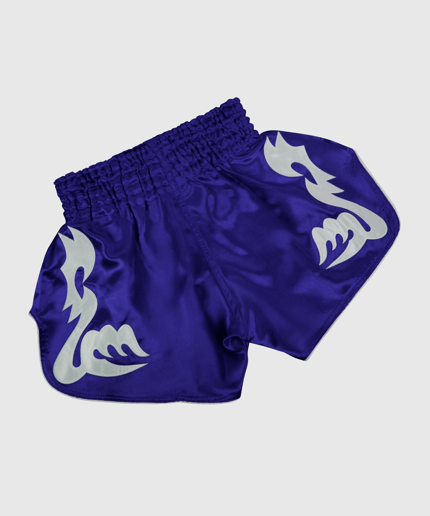 Pantaloncini da Muay Thai Venum Bangkok Inferno - Blu/Ghiaccio
