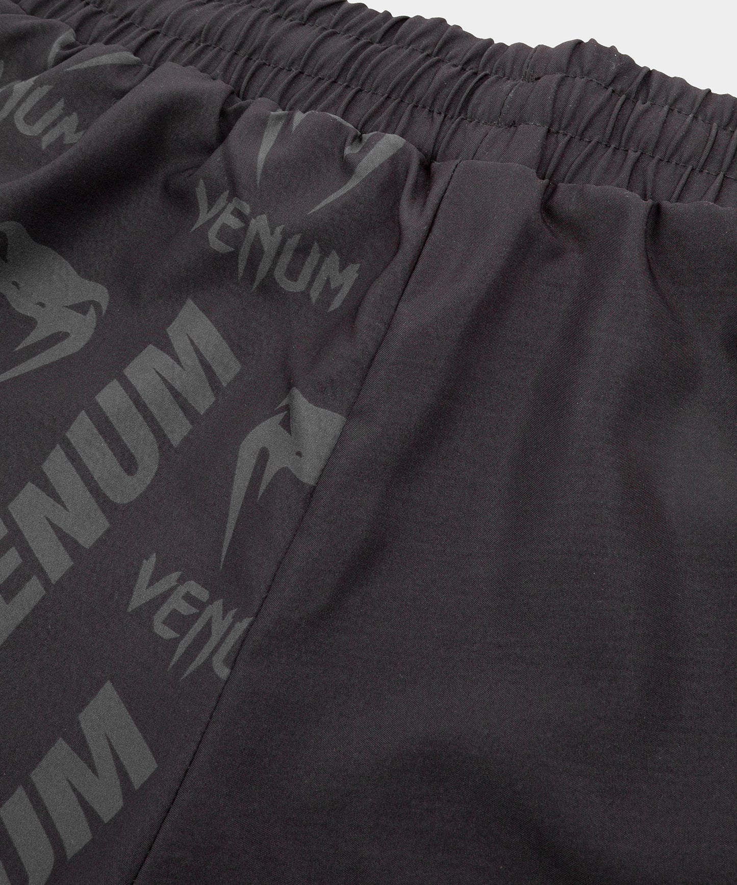 Pantaloncini Palestra Venum Logos - Nero/Nero