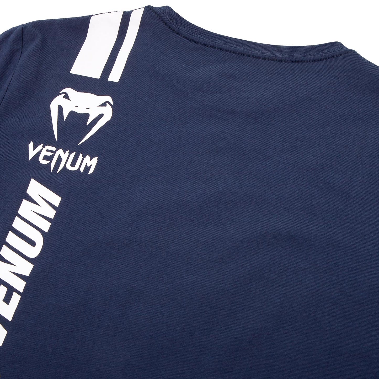 T-shirt Venum Logo - Blu navy/Bianco